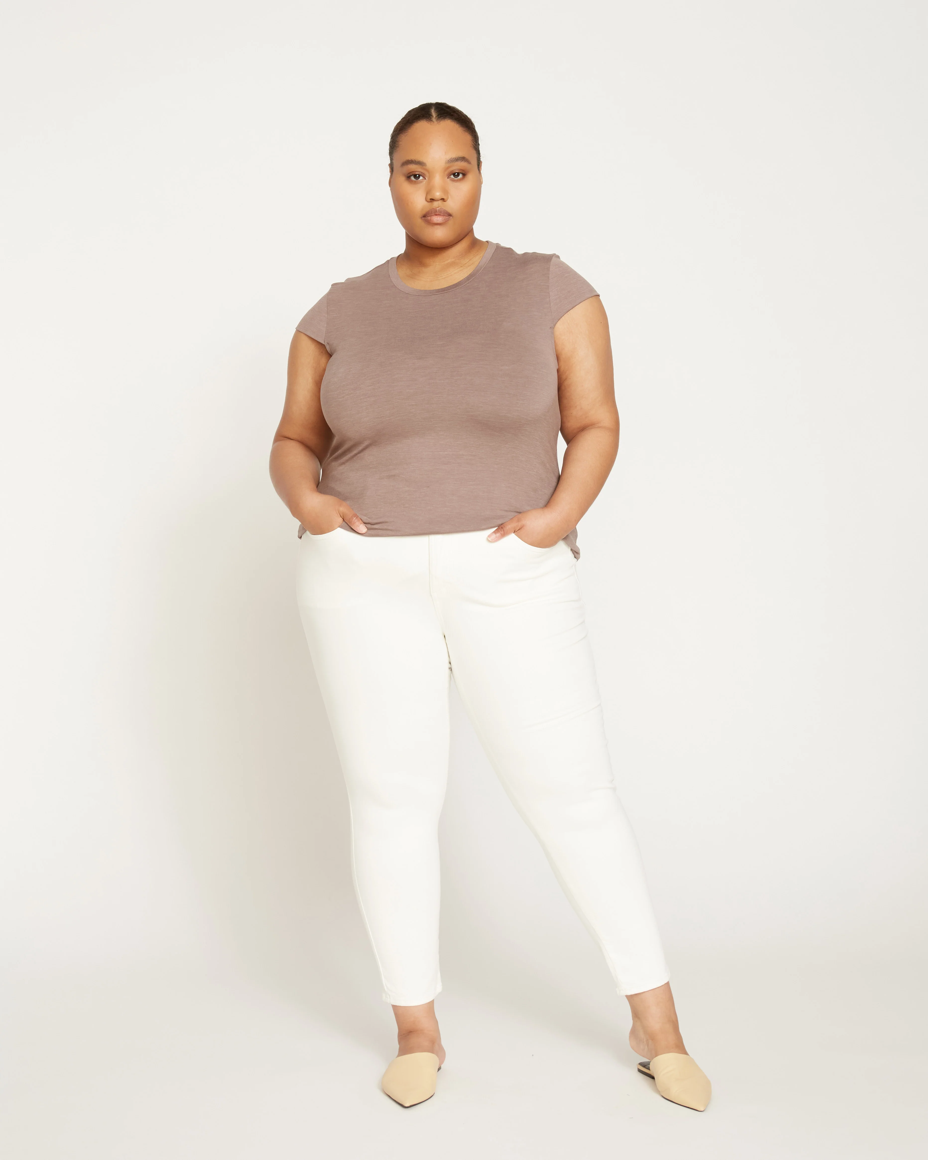 AirKnit All Day Tee - Nutmeg - Image 7