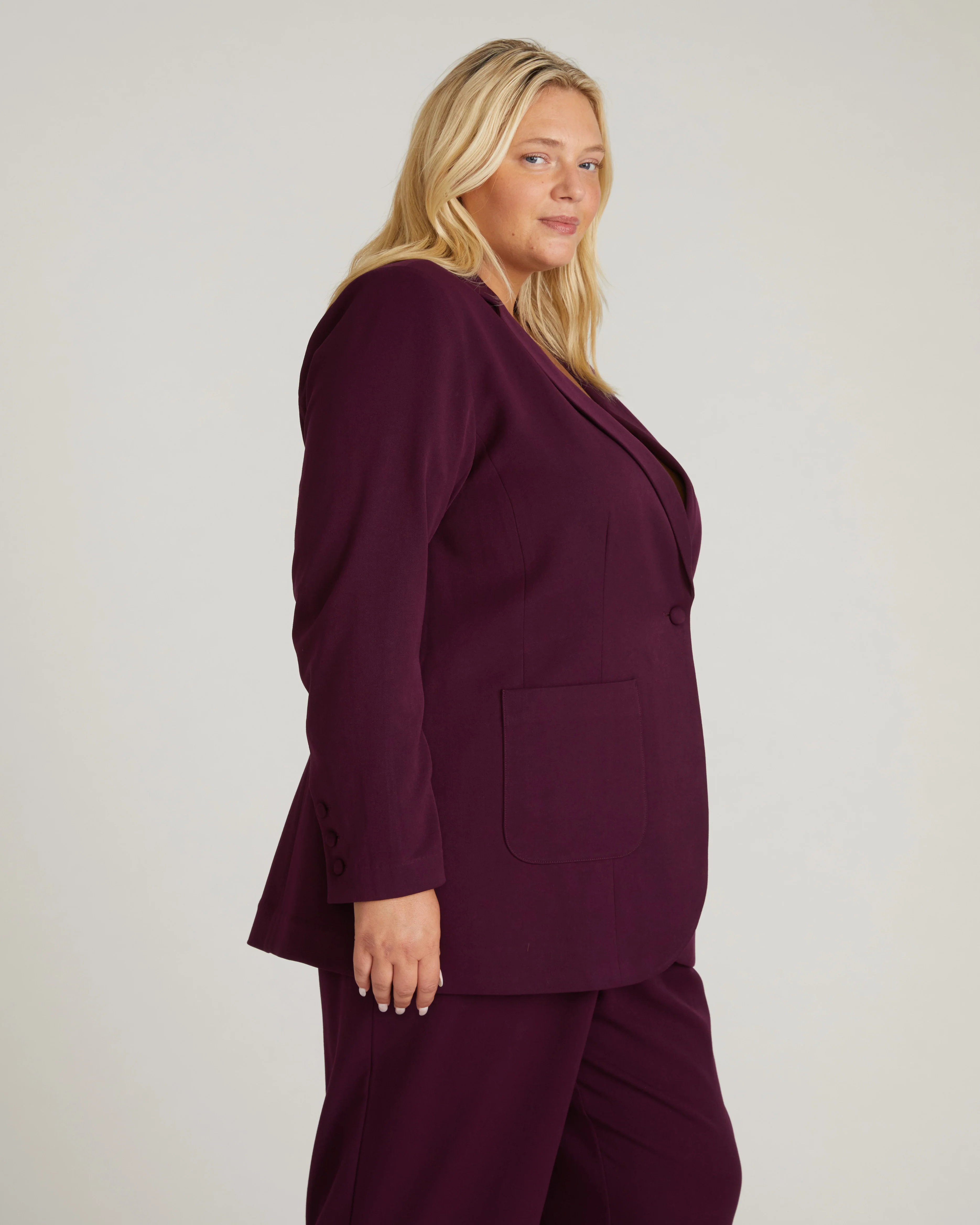 All Day Classic Blazer - Gamay - Image 2