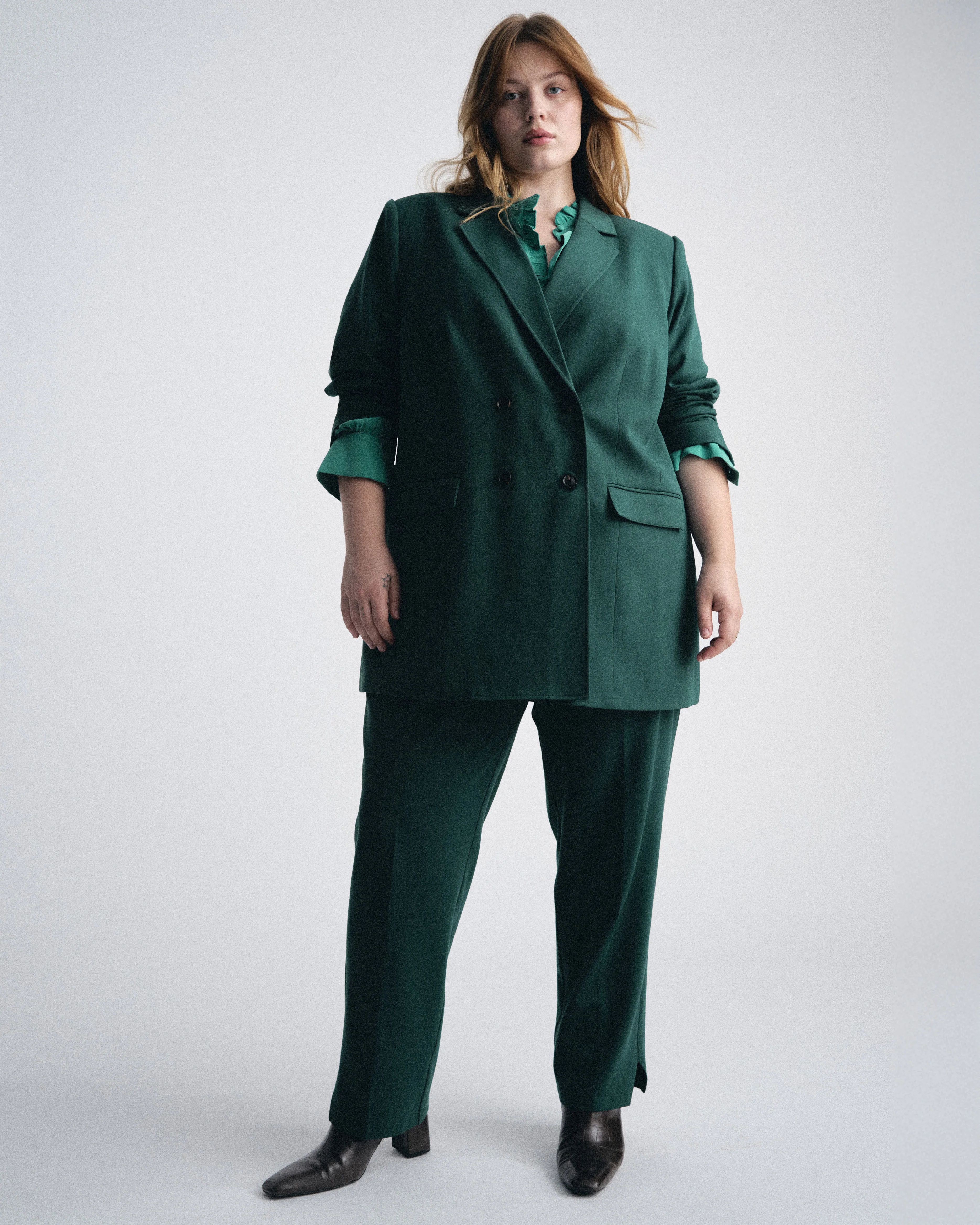 All Day Warren Double Breasted Blazer - Botanic - Image 3