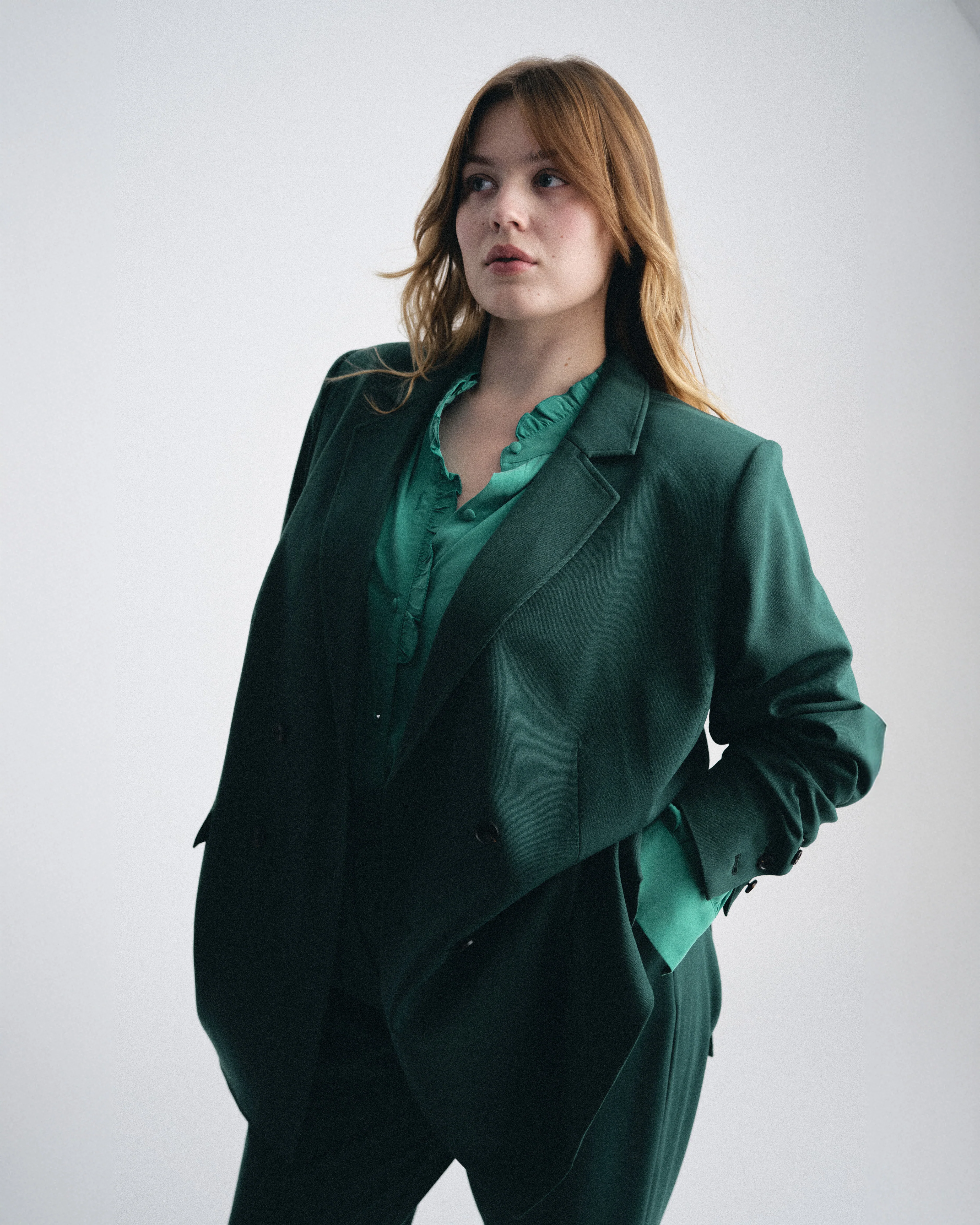 All Day Warren Double Breasted Blazer - Botanic - Image 5