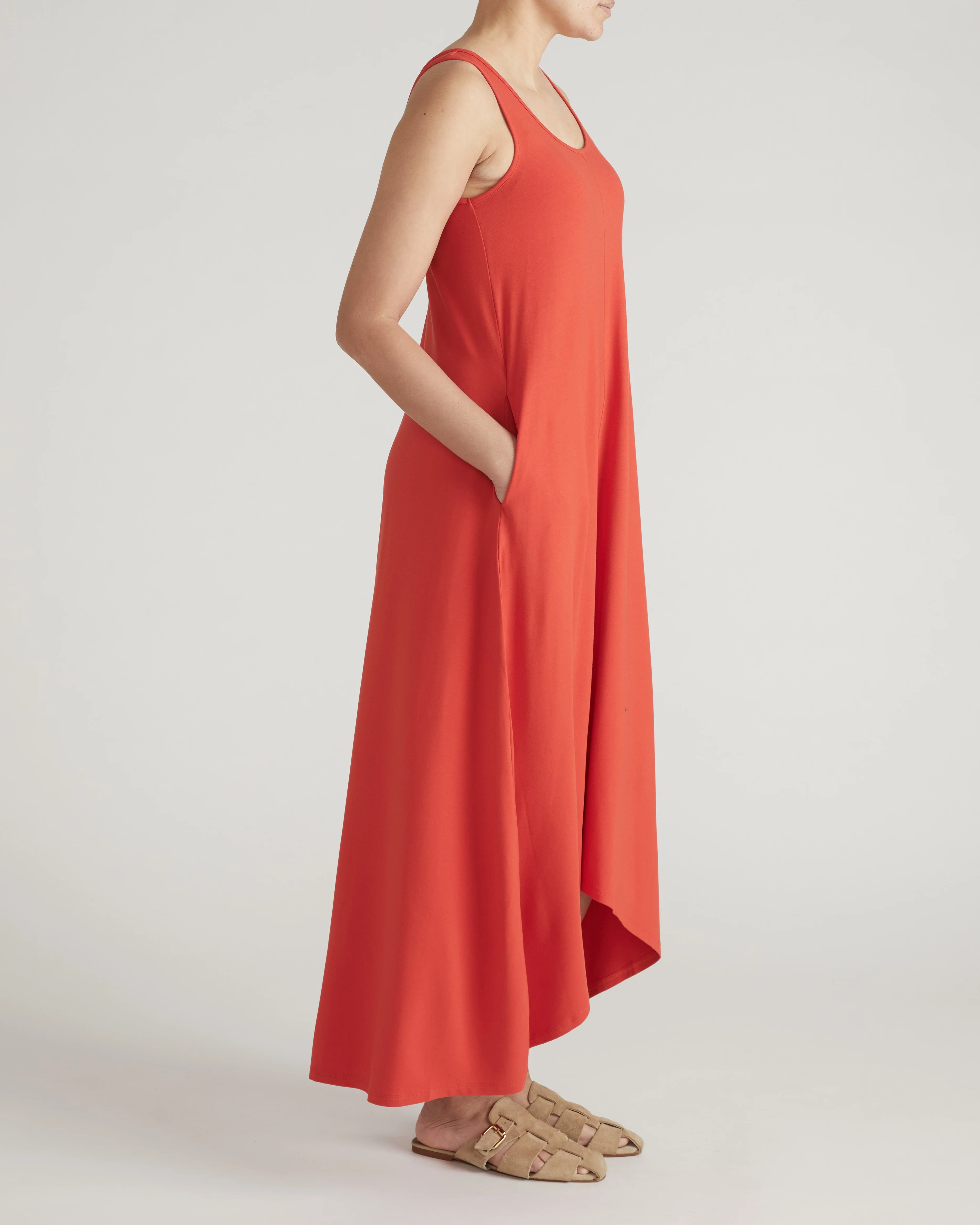 Athena Divine Jersey Dress - Shoreline Sunset - Image 3