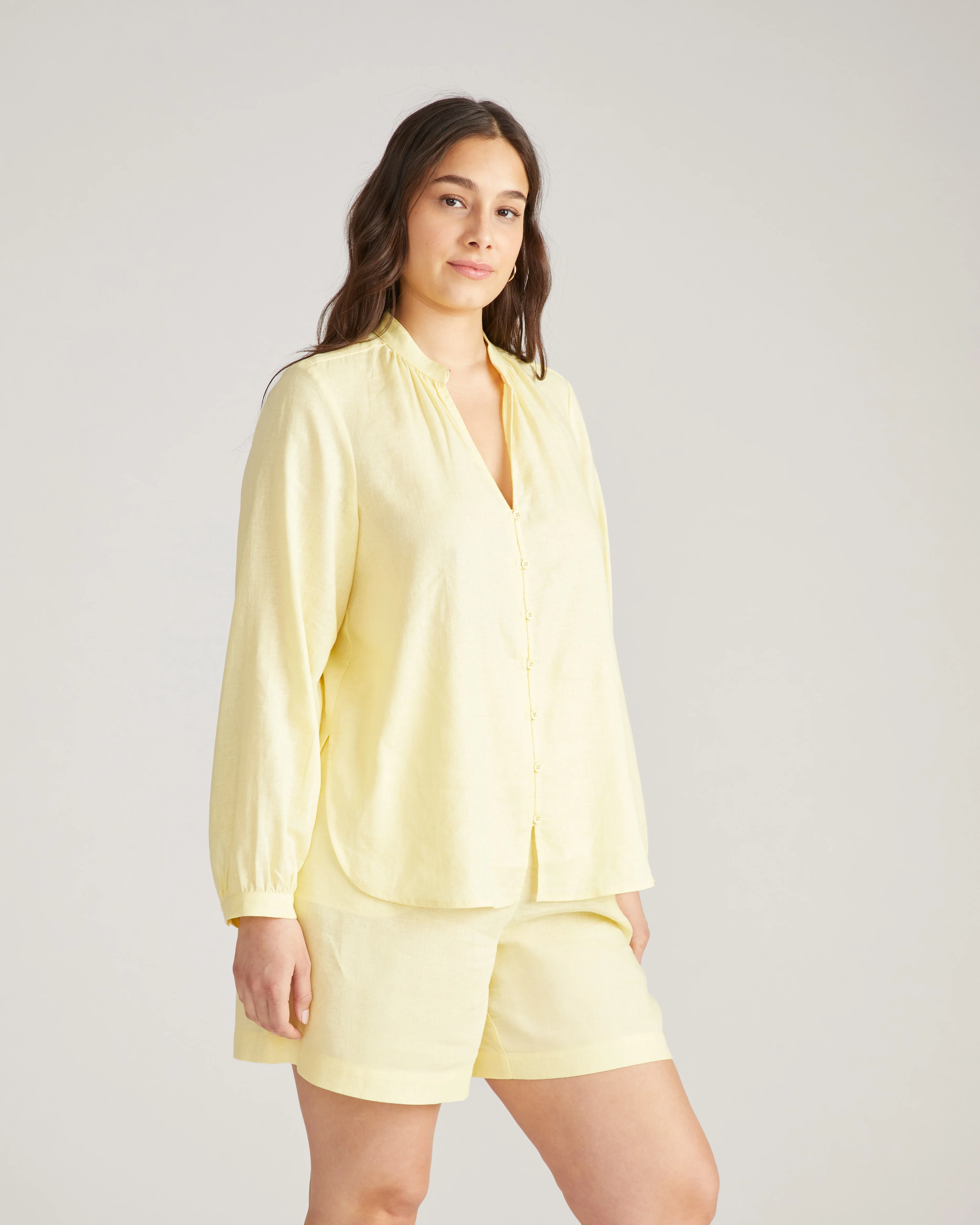 Avalon Linen Blouse - Twinkle - Image 2