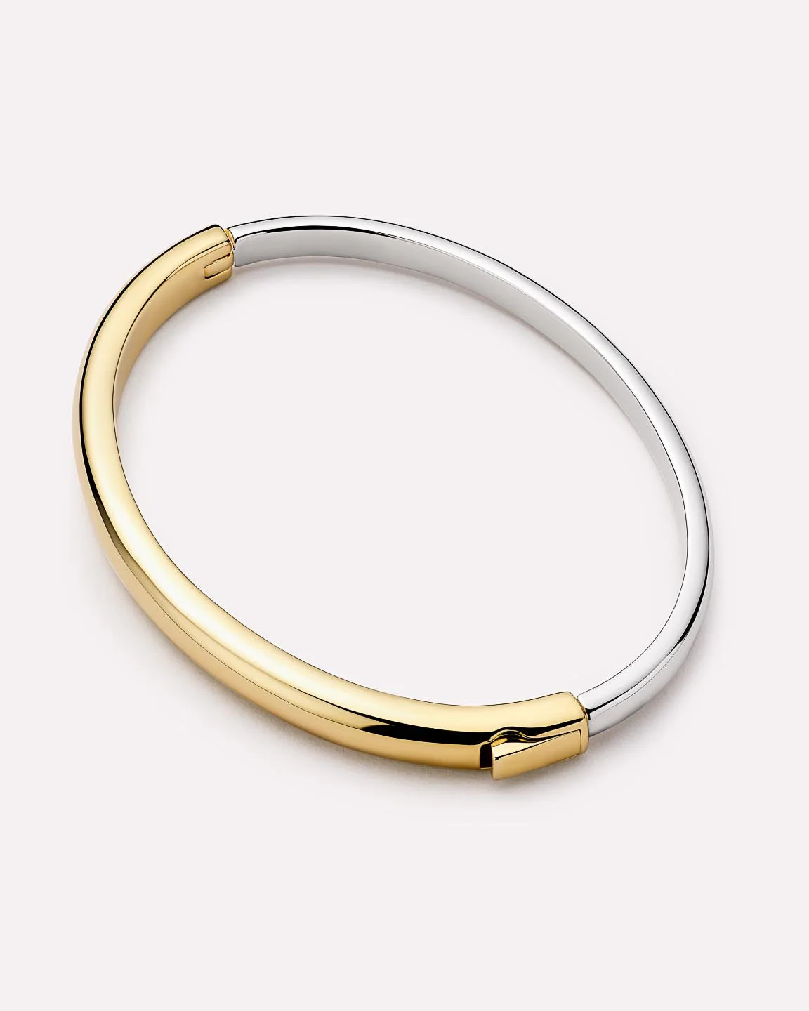 Ana Luisa Bangle Bracelet - Brynley Two Tone - Image 5