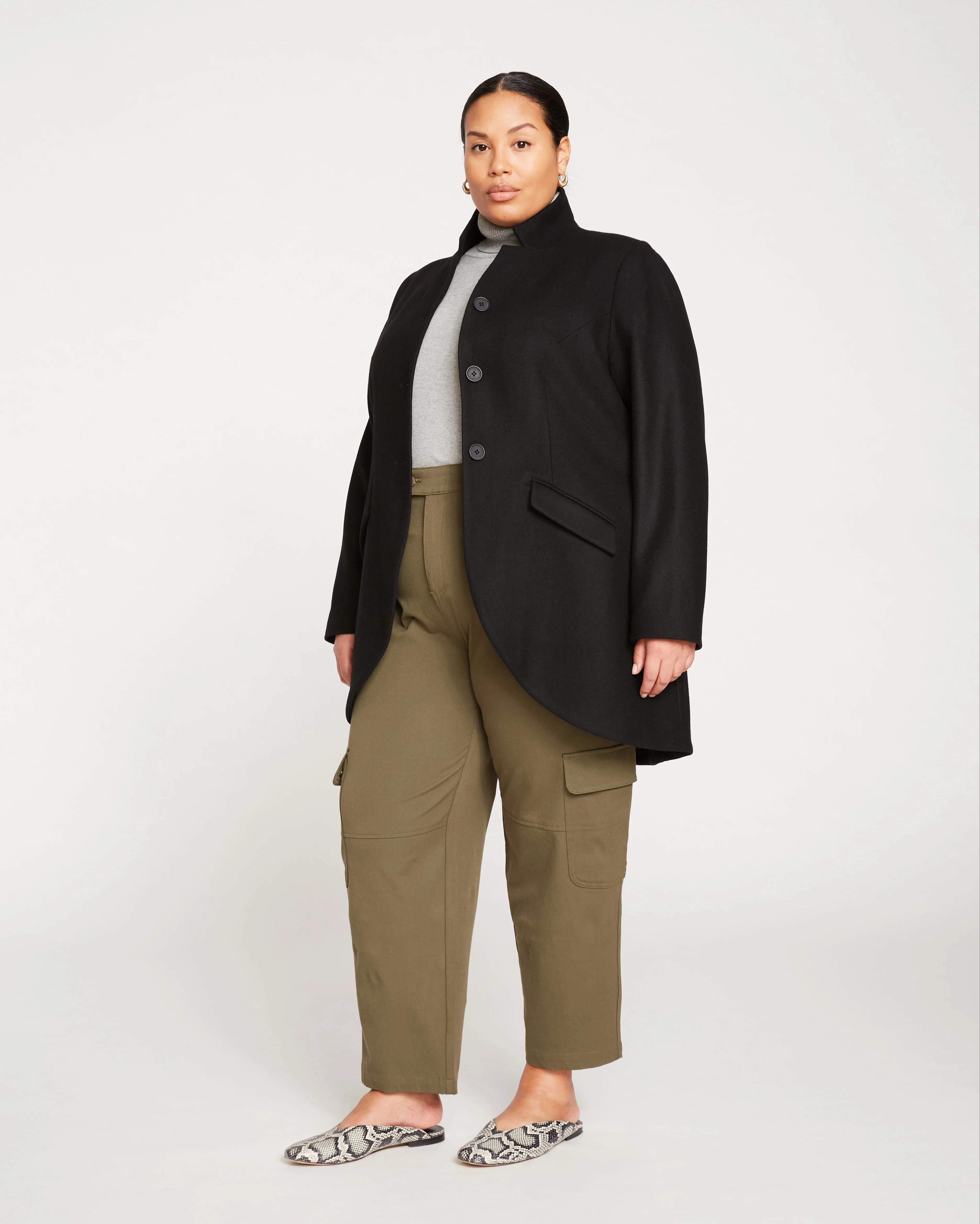 Beas Coat - Black - Image 3