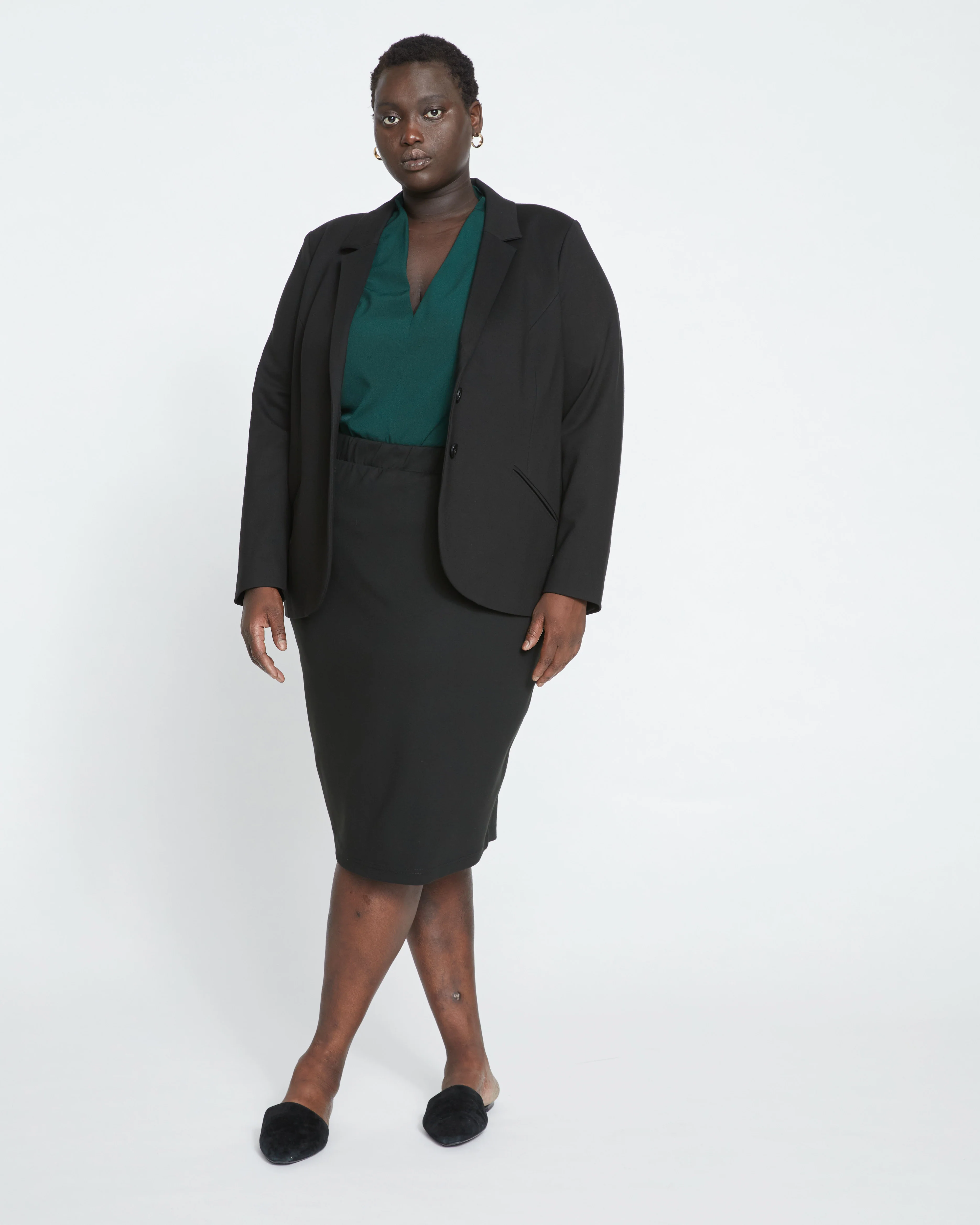 Beas Ponte Blazer - Black - Image 3