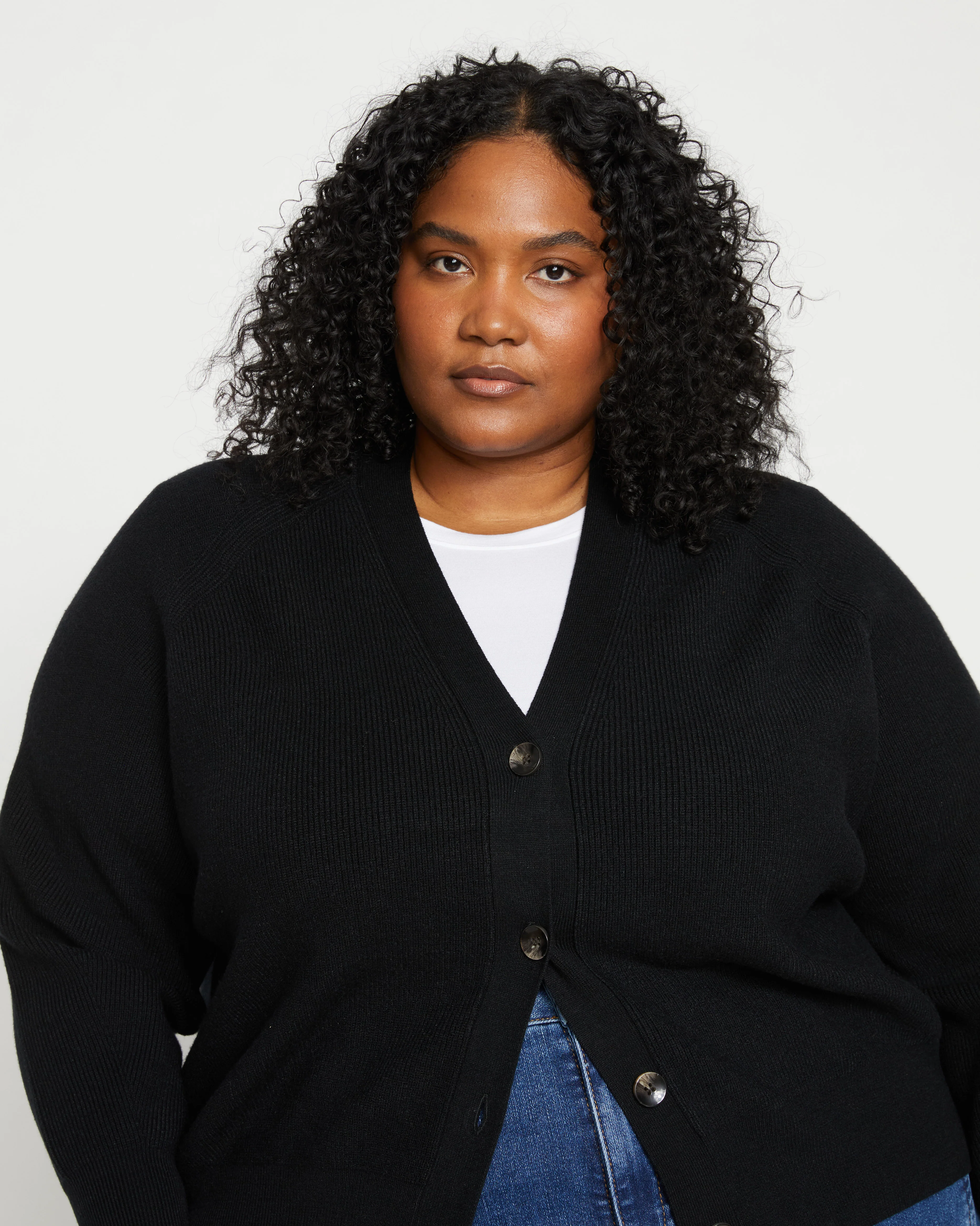 Better-Than-Wool Cardigan - Black - Image 2