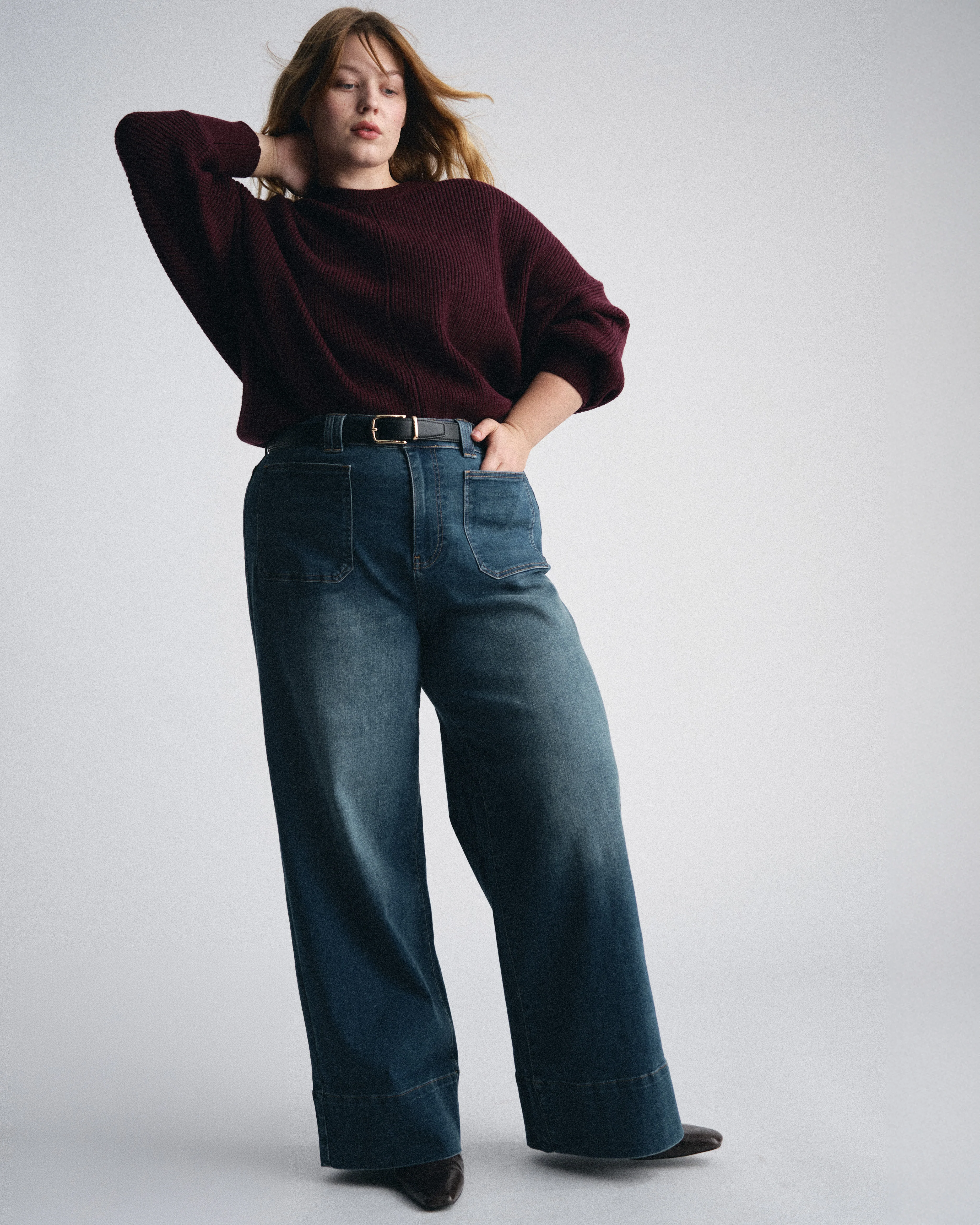 Better-Than-Wool Dolman Sweater - Gamay - Image 3