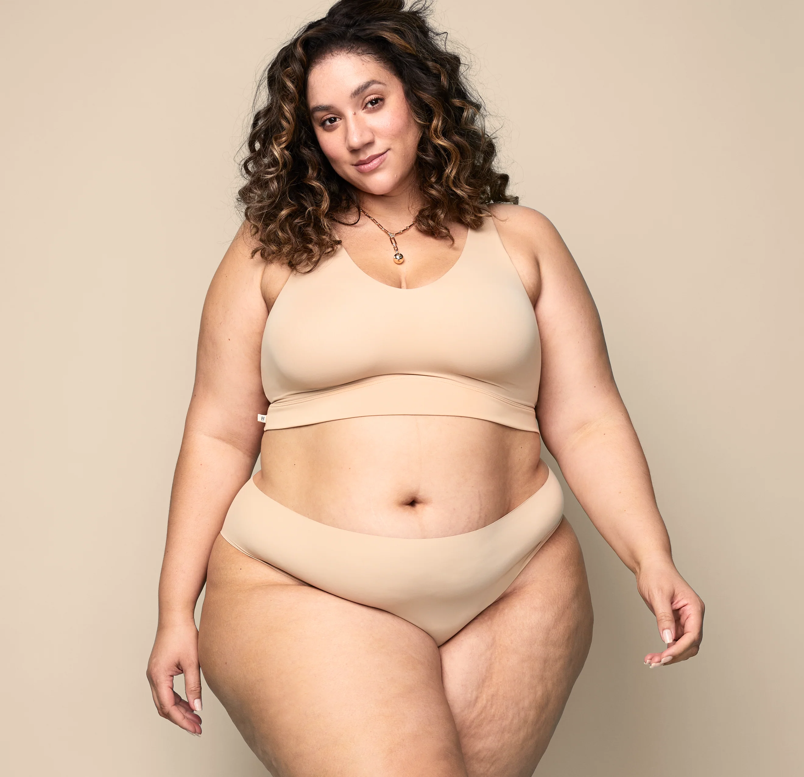 Bliss Bralette - Beige - Image 6