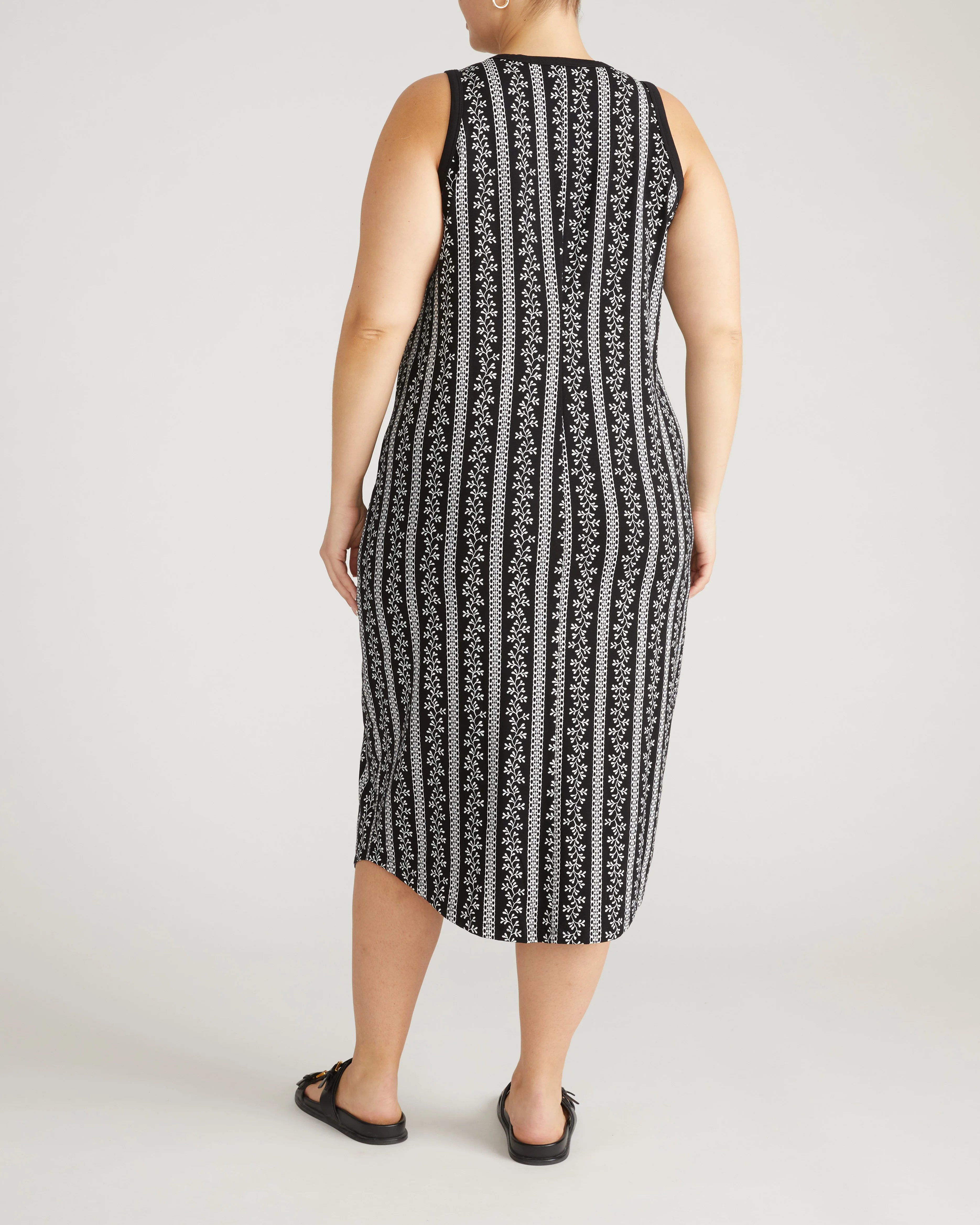 Cai High Neck Tank Dress - Florentine Print - Image 6