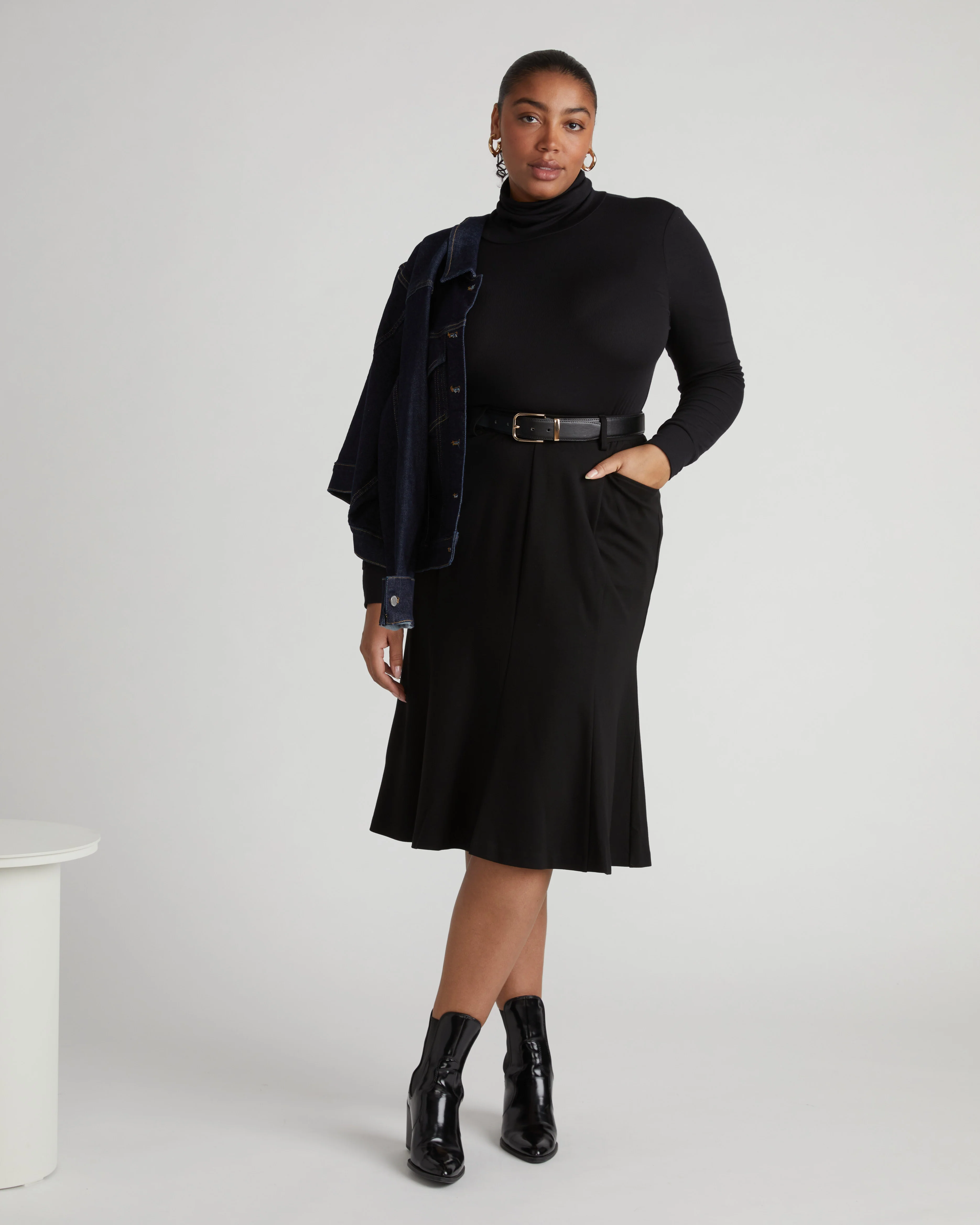 Carla Ponte Skirt - Black - Image 5