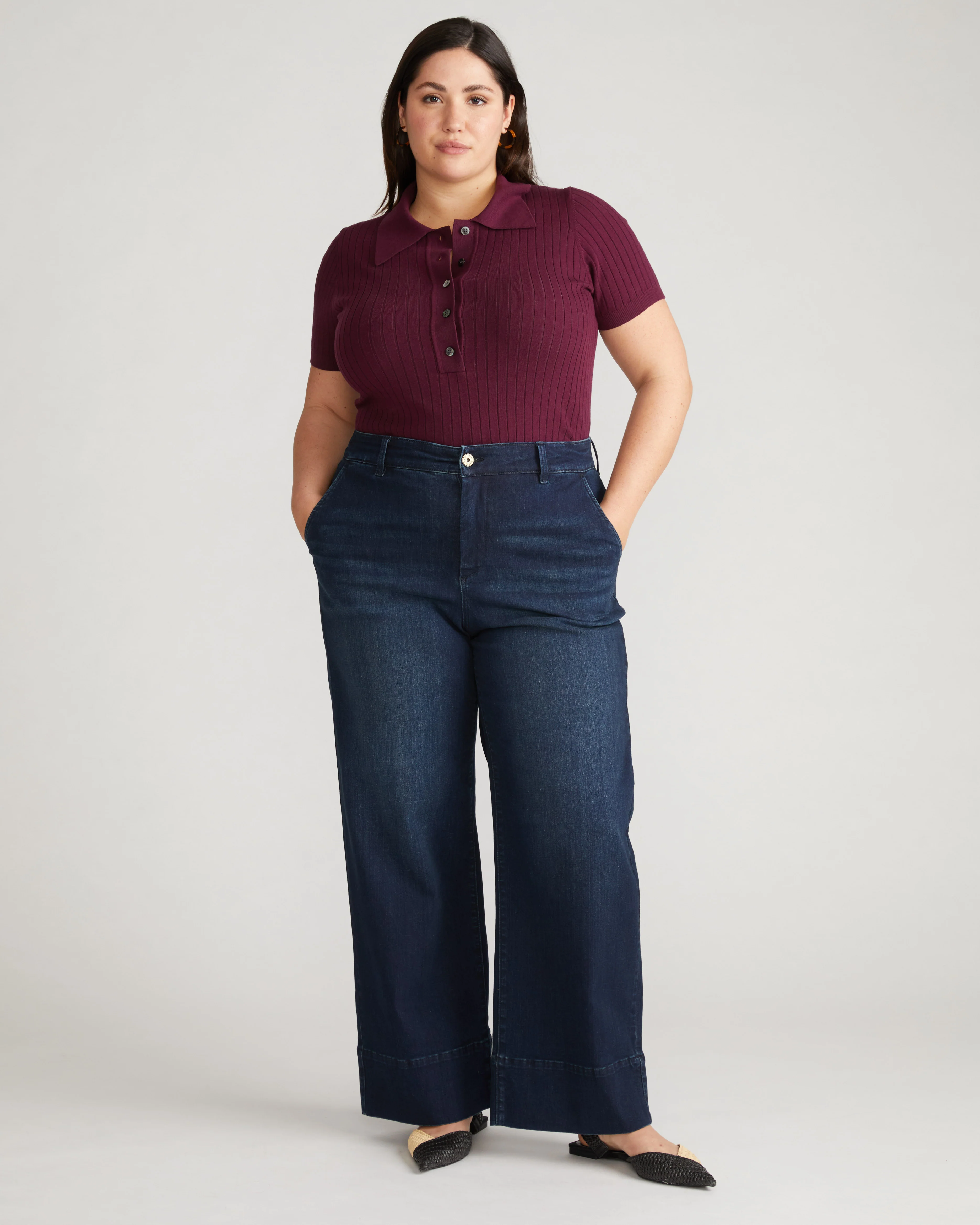 Carol High Rise High Stretch Jeans - Daydream Blue - Image 2
