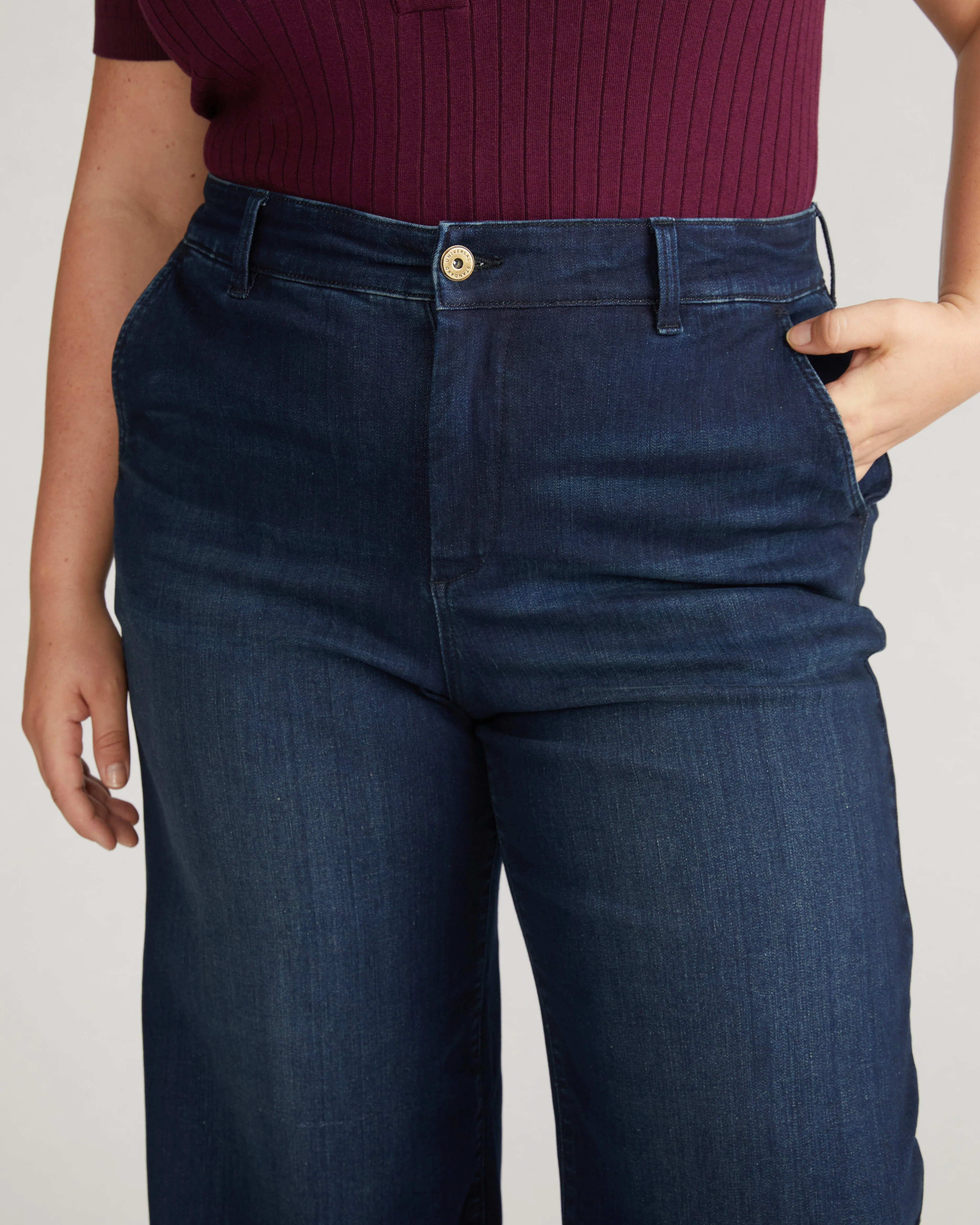 Carol High Rise High Stretch Jeans - Daydream Blue - Image 3