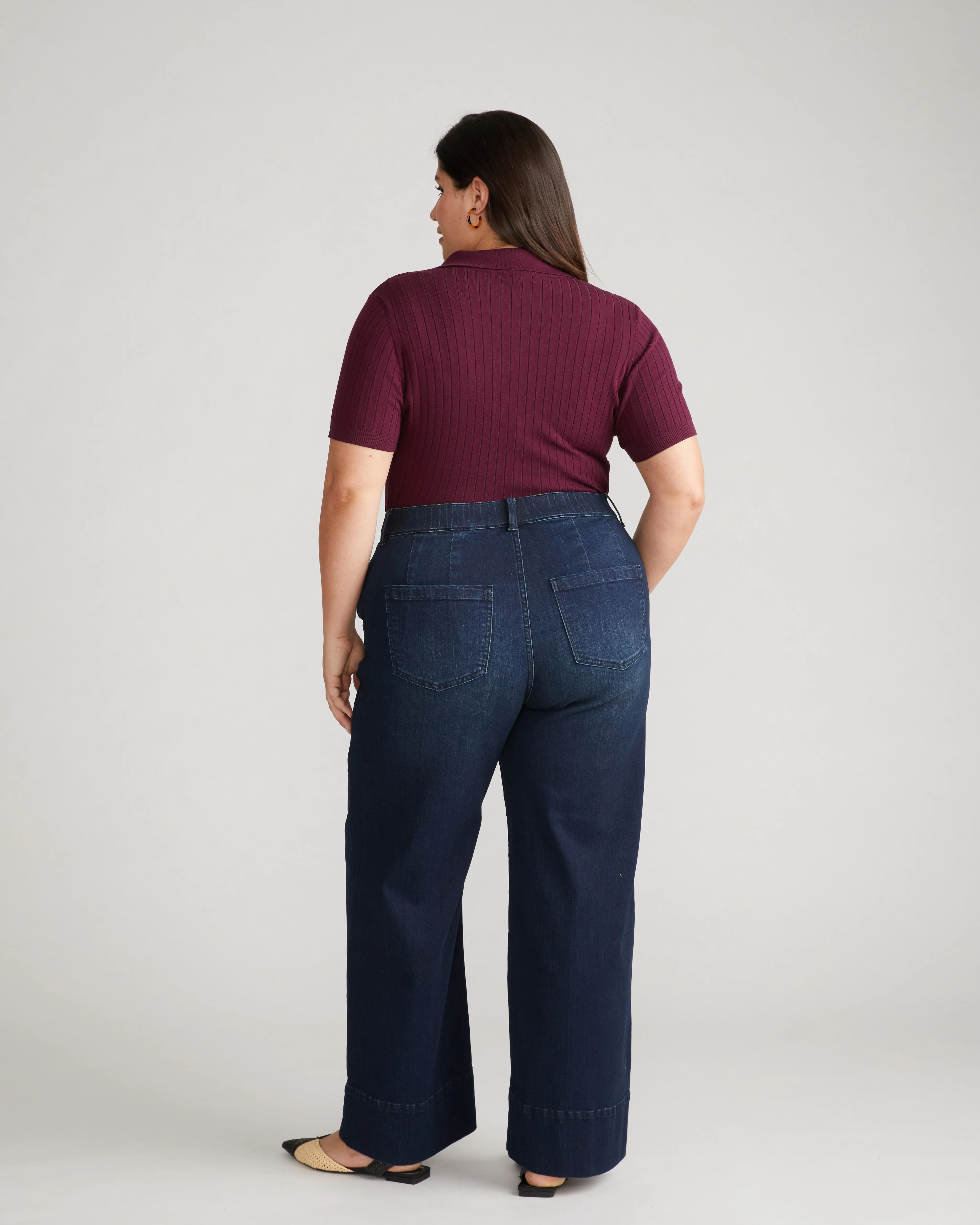Carol High Rise High Stretch Jeans - Daydream Blue - Image 4