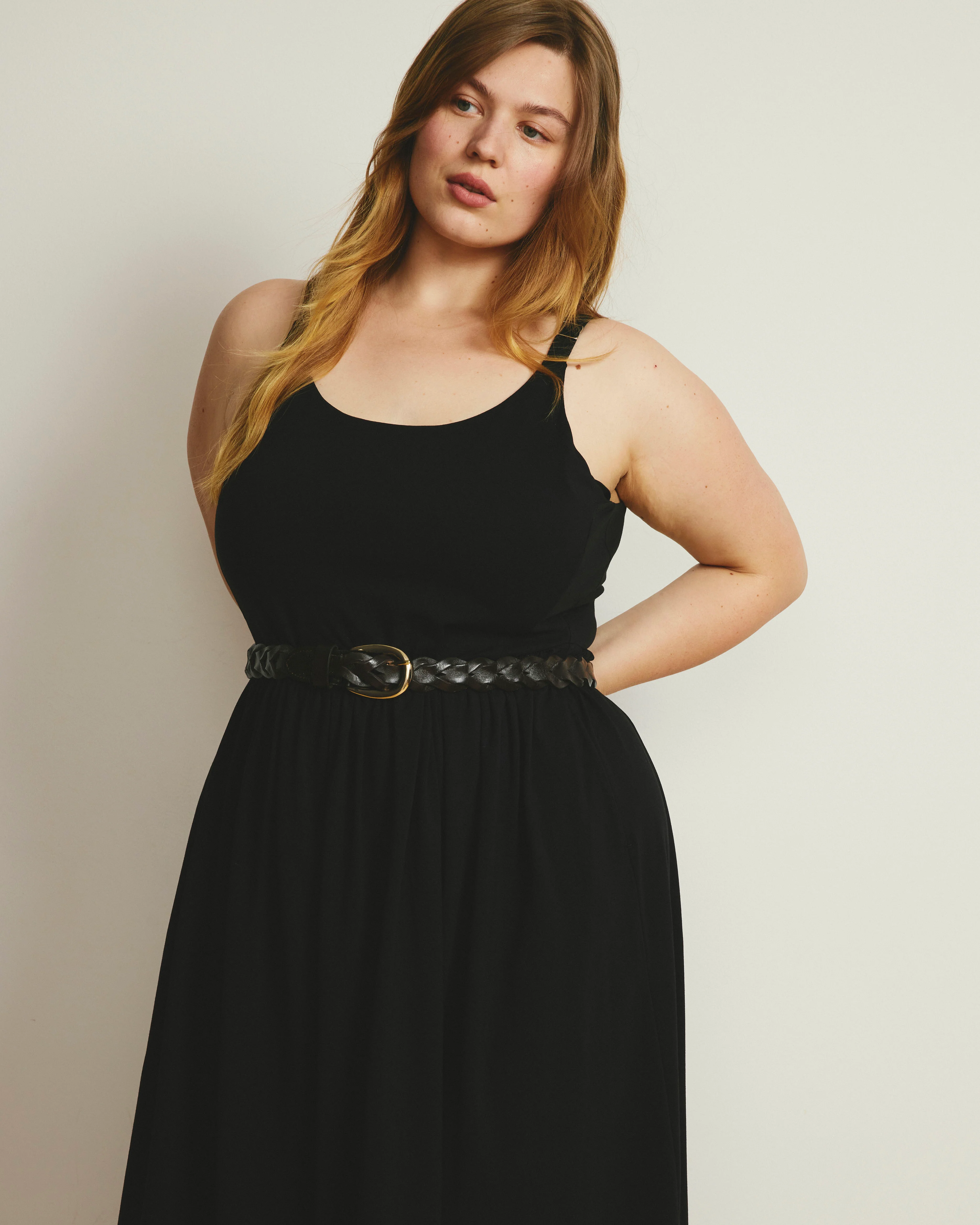 Cayo Cami Dress - Black - Image 3