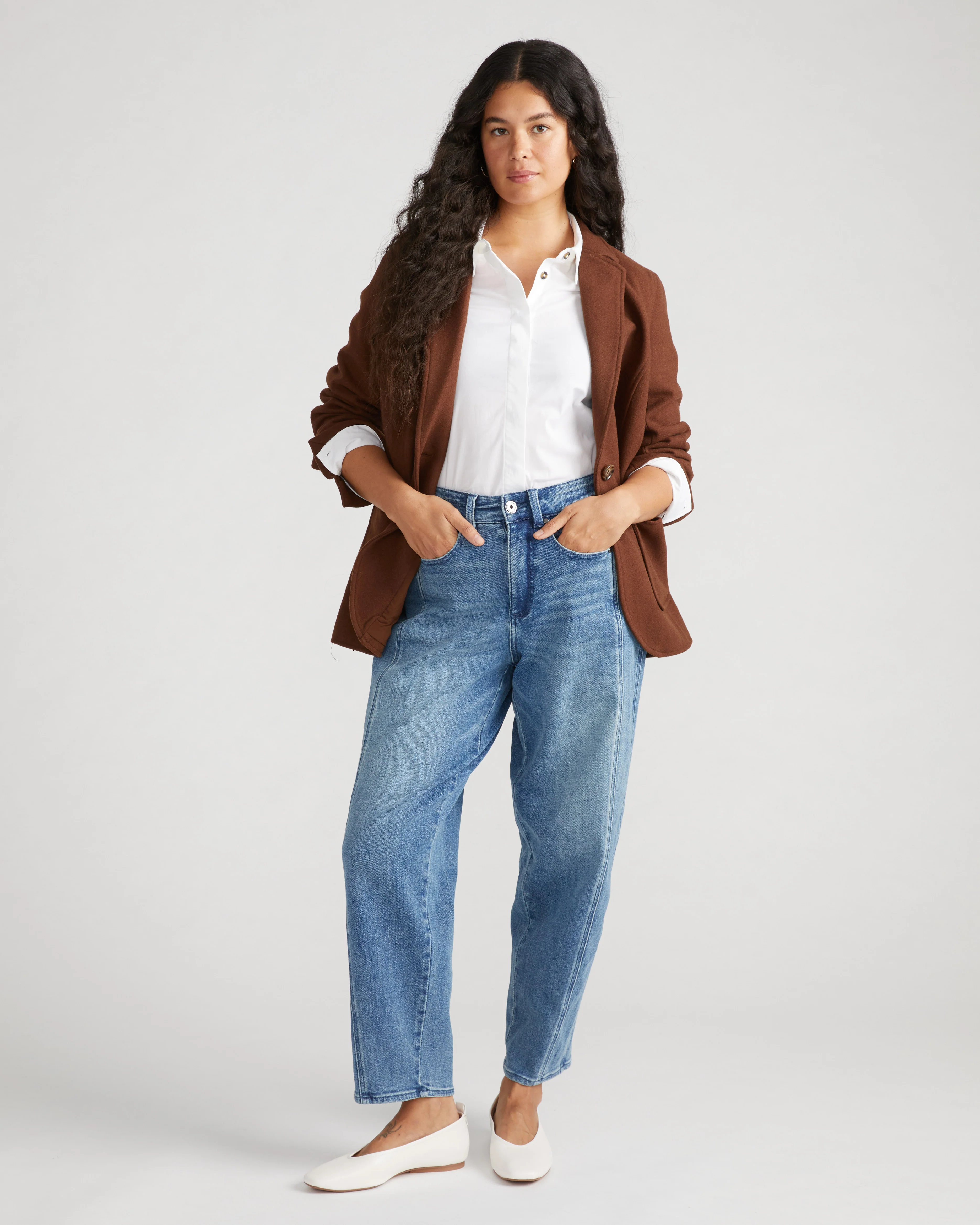 Dakota Twisted Leg Jeans - Montana Blue - Image 8