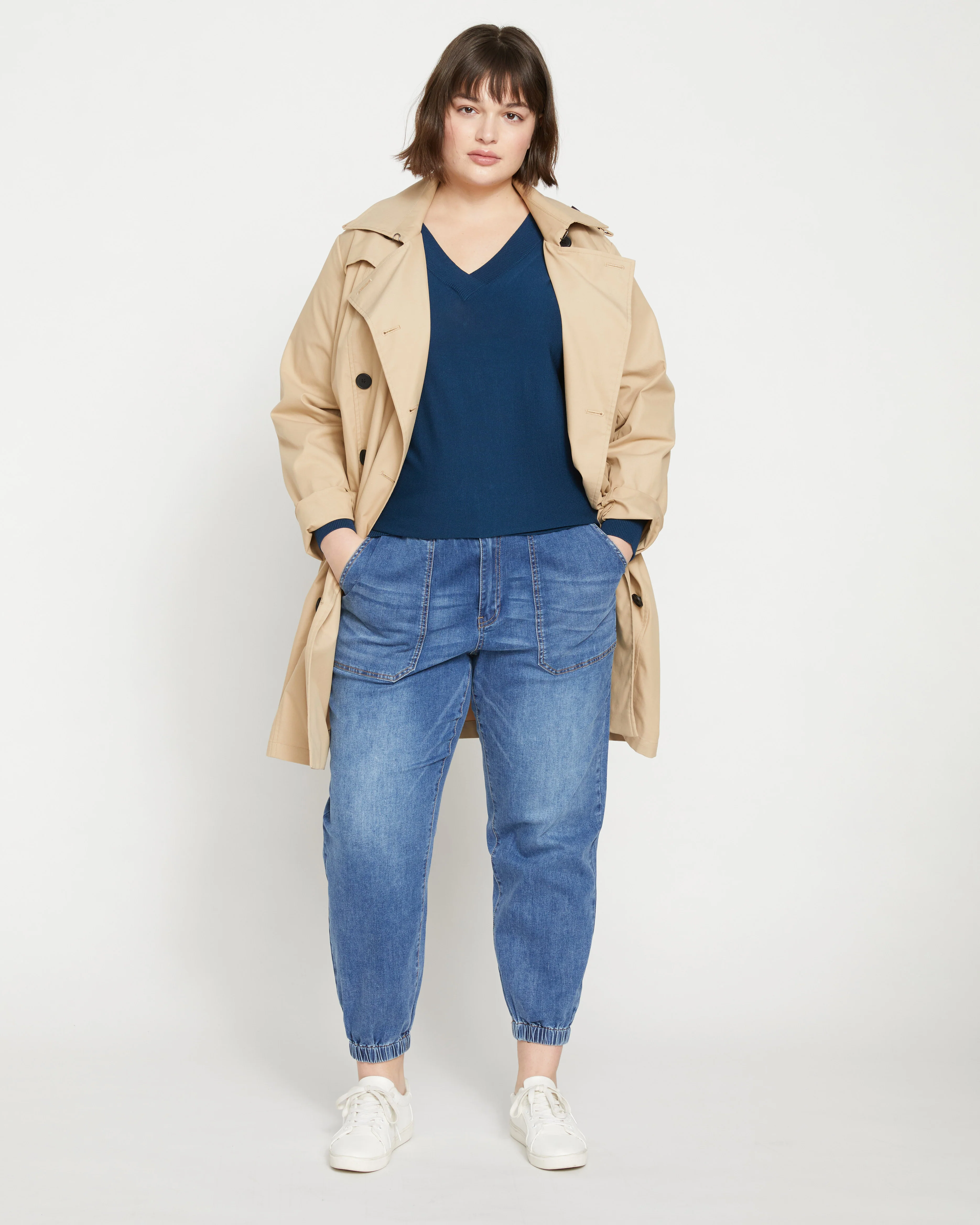 Derjon Trench Coat - Khaki - Image 15