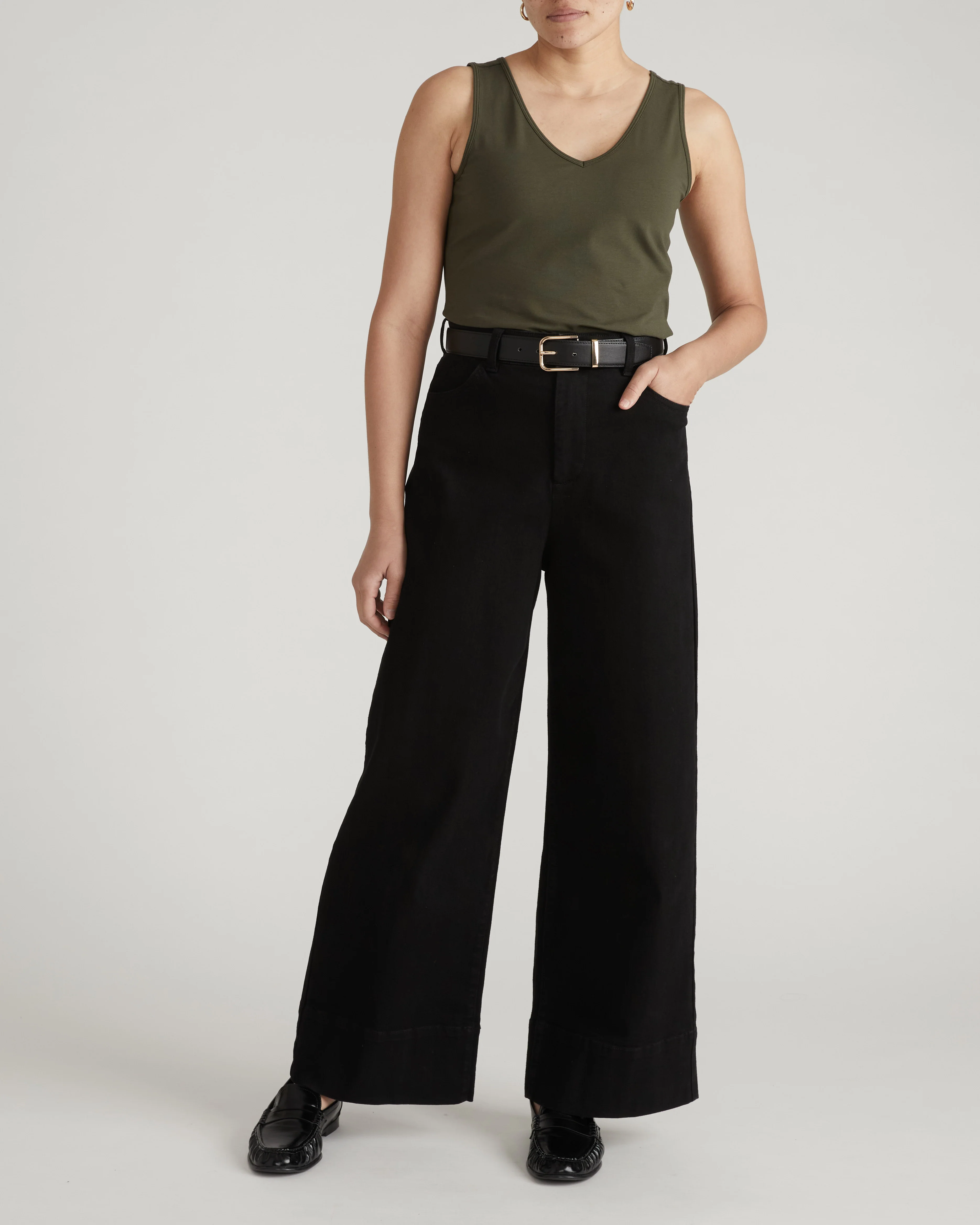Double V Tank - Nori - Image 2