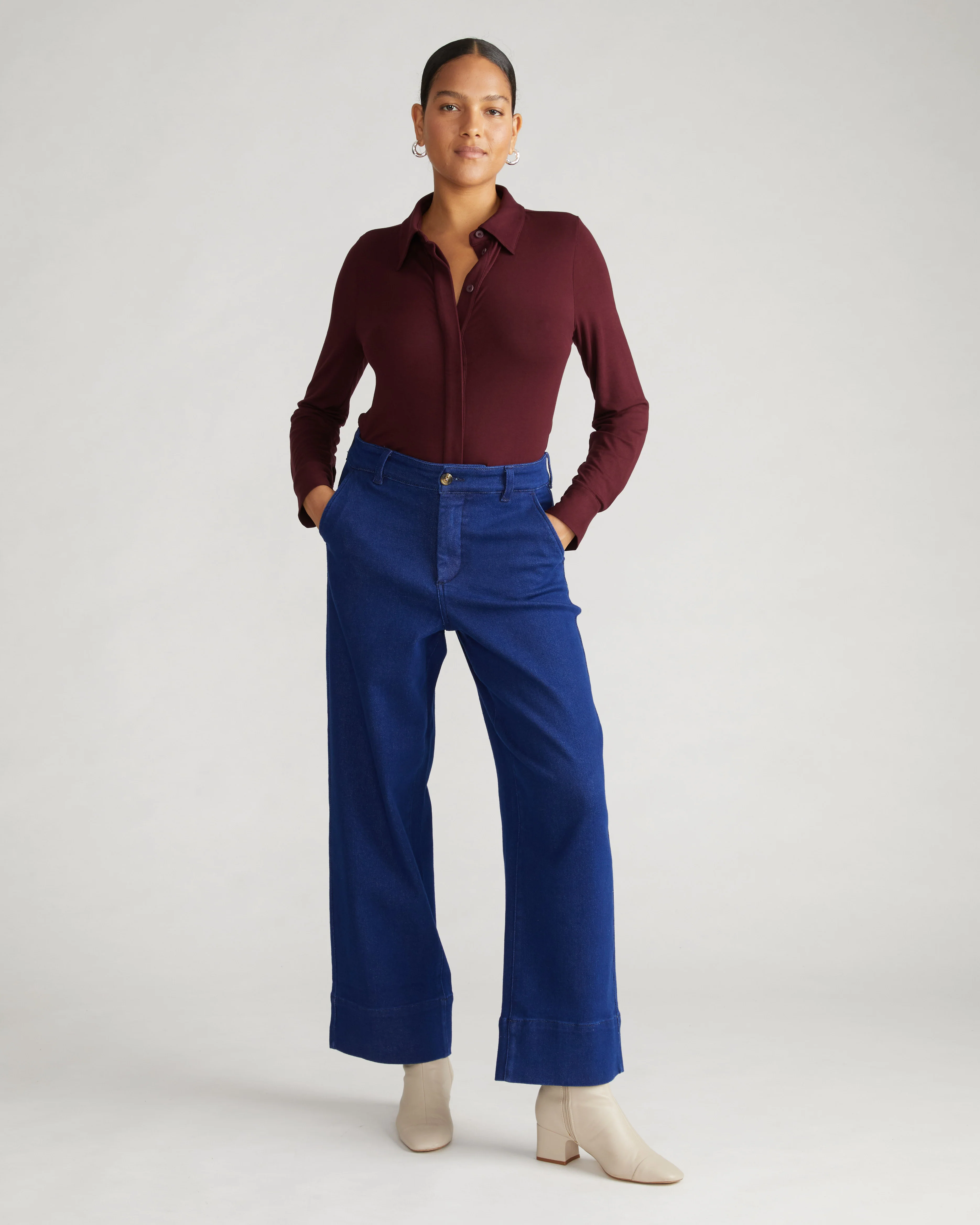 Carol High Rise Super Stretch Jeans - After Hours - Image 8