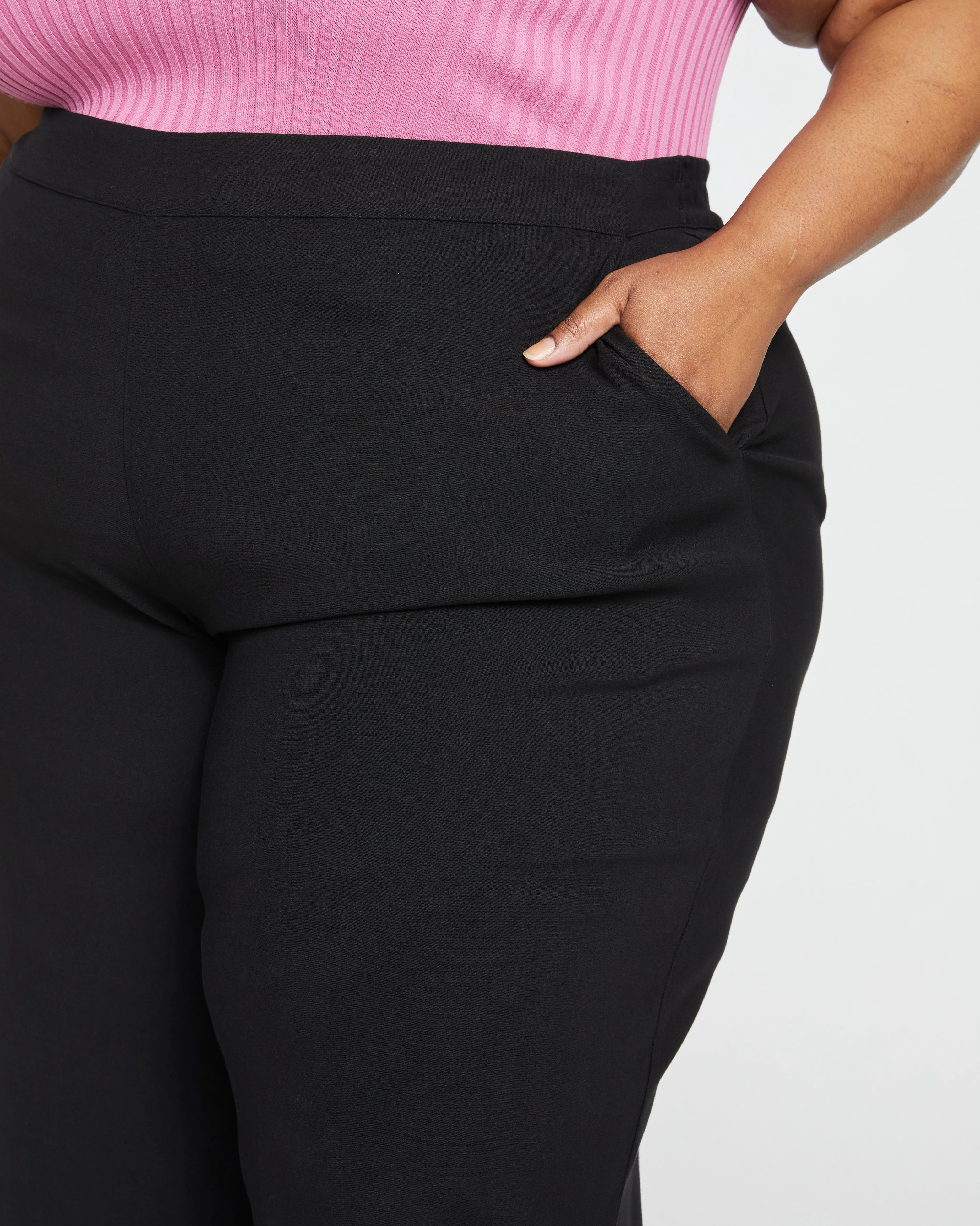 Elvo Double Luxe Culottes - Black - Image 2