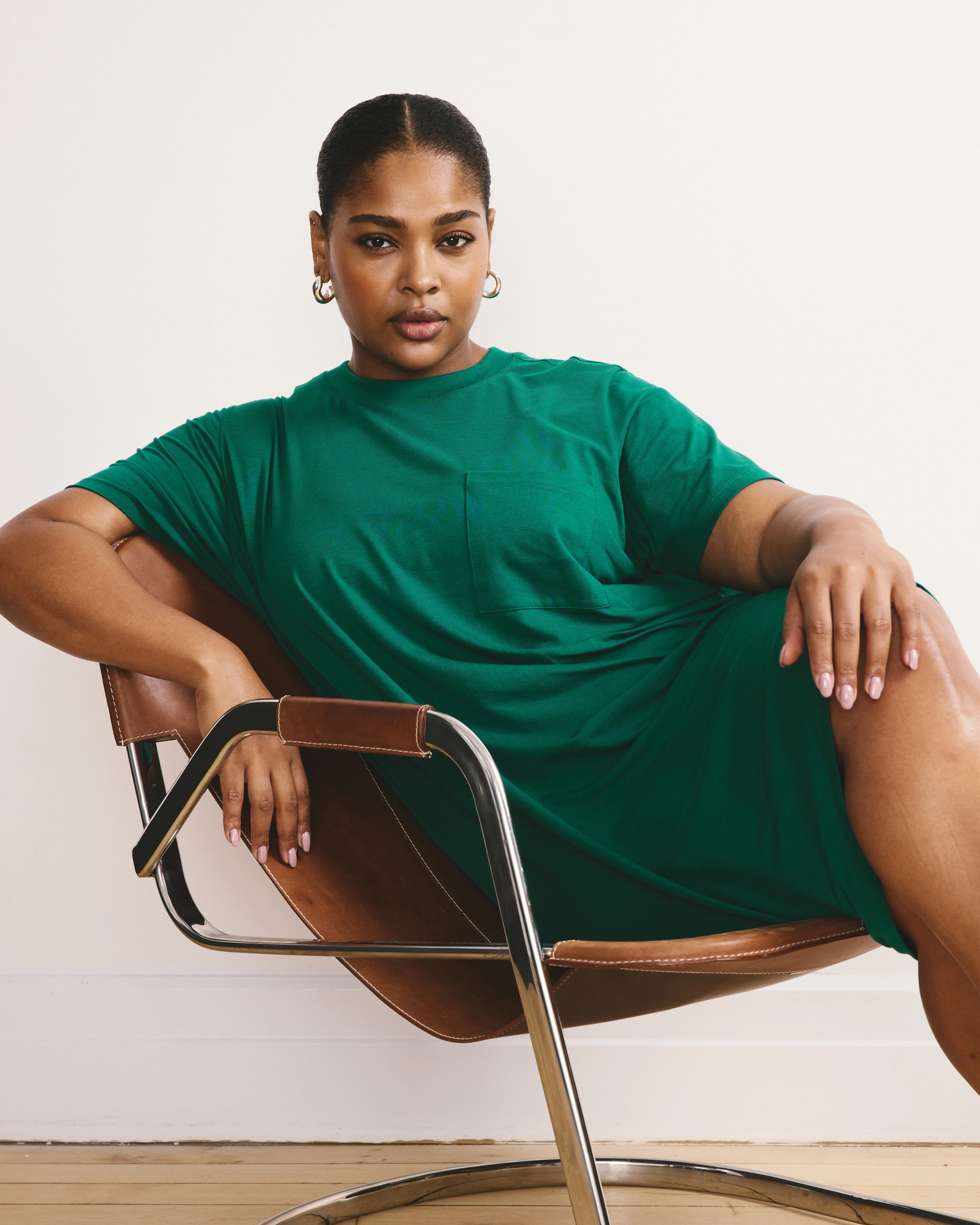 Garcon Tee Dress - Aventurine - Image 2