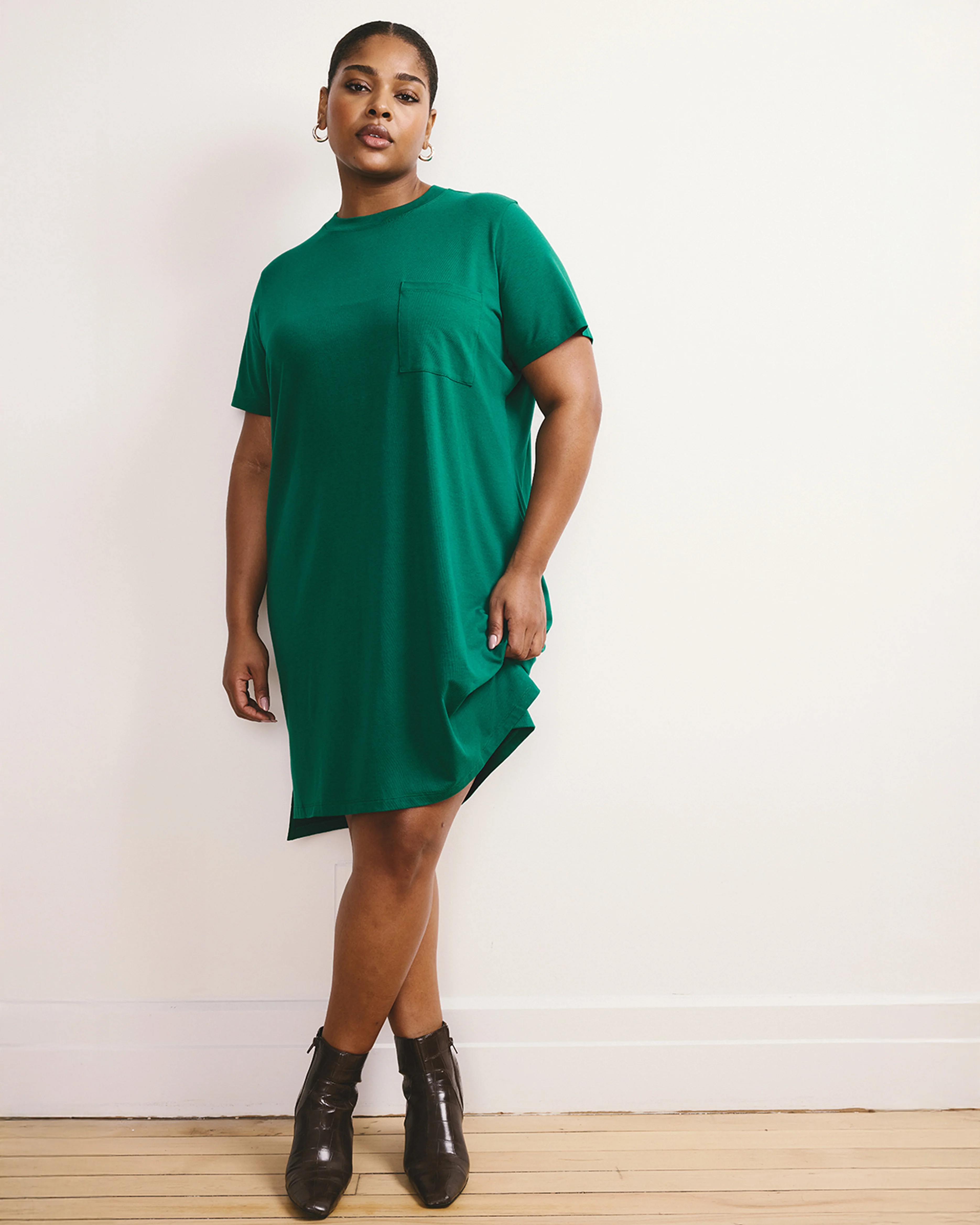 Garcon Tee Dress - Aventurine - Image 3