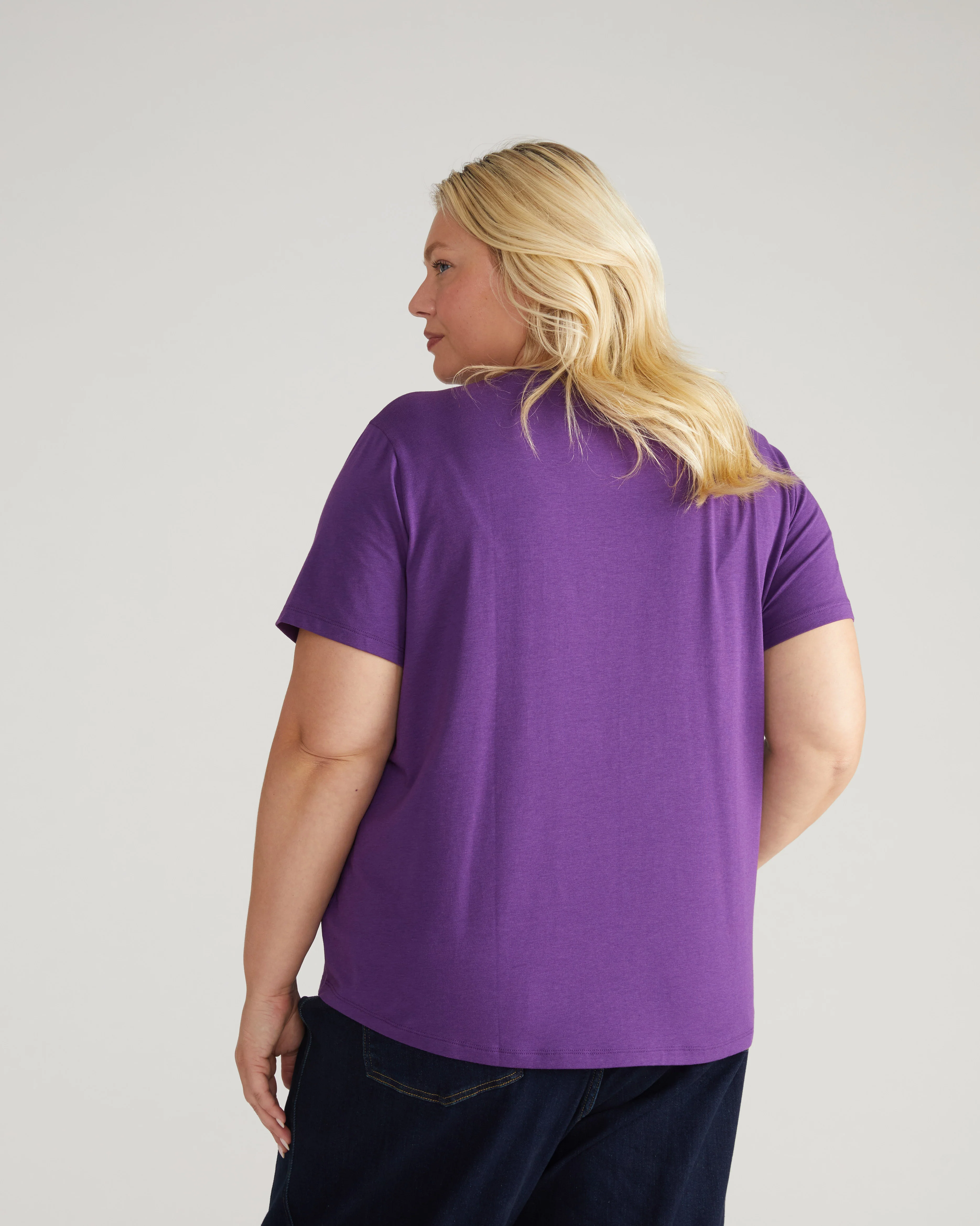 Garcon Tee - Grape - Image 3