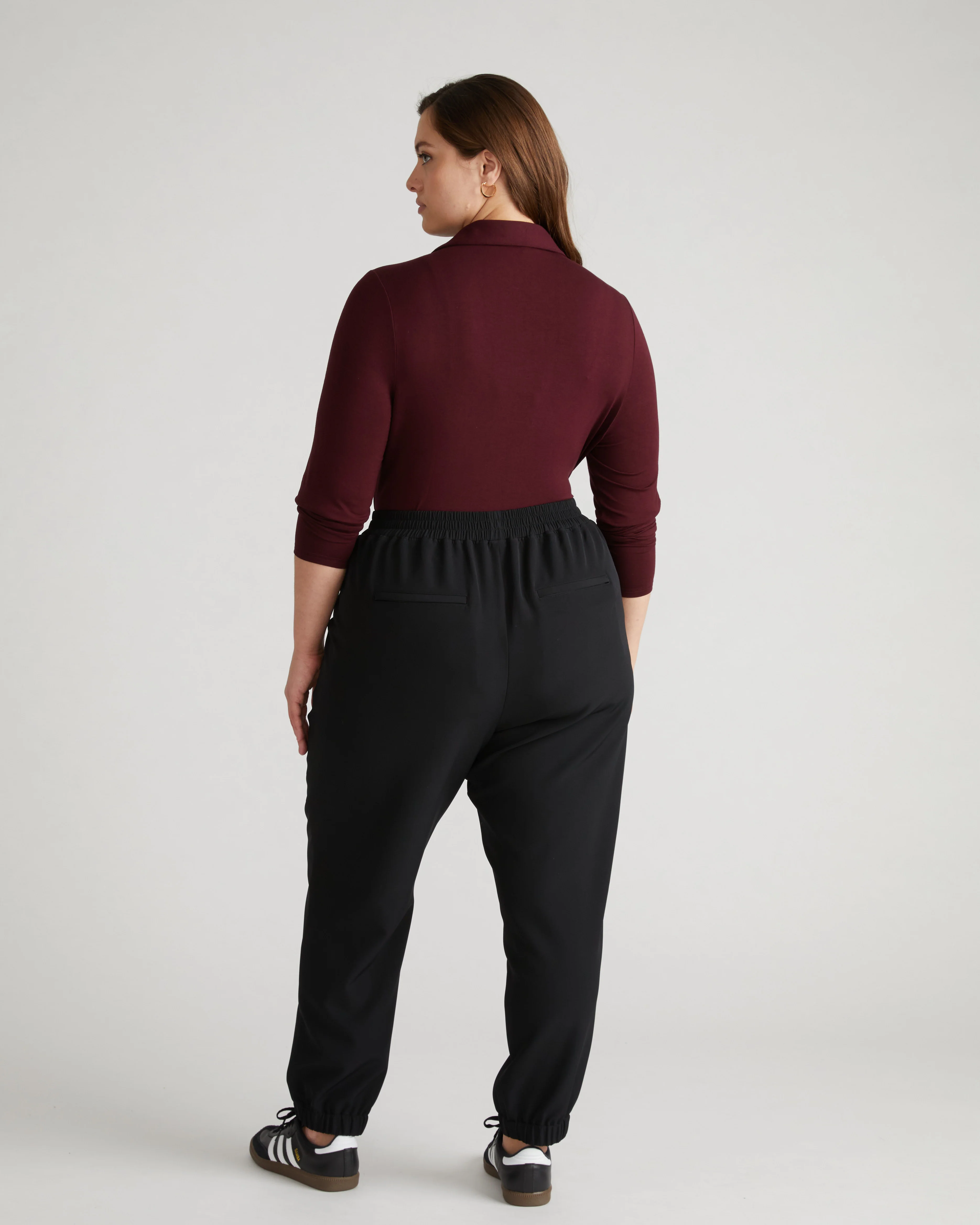 Go-Stretch Jogger - Black - Image 4