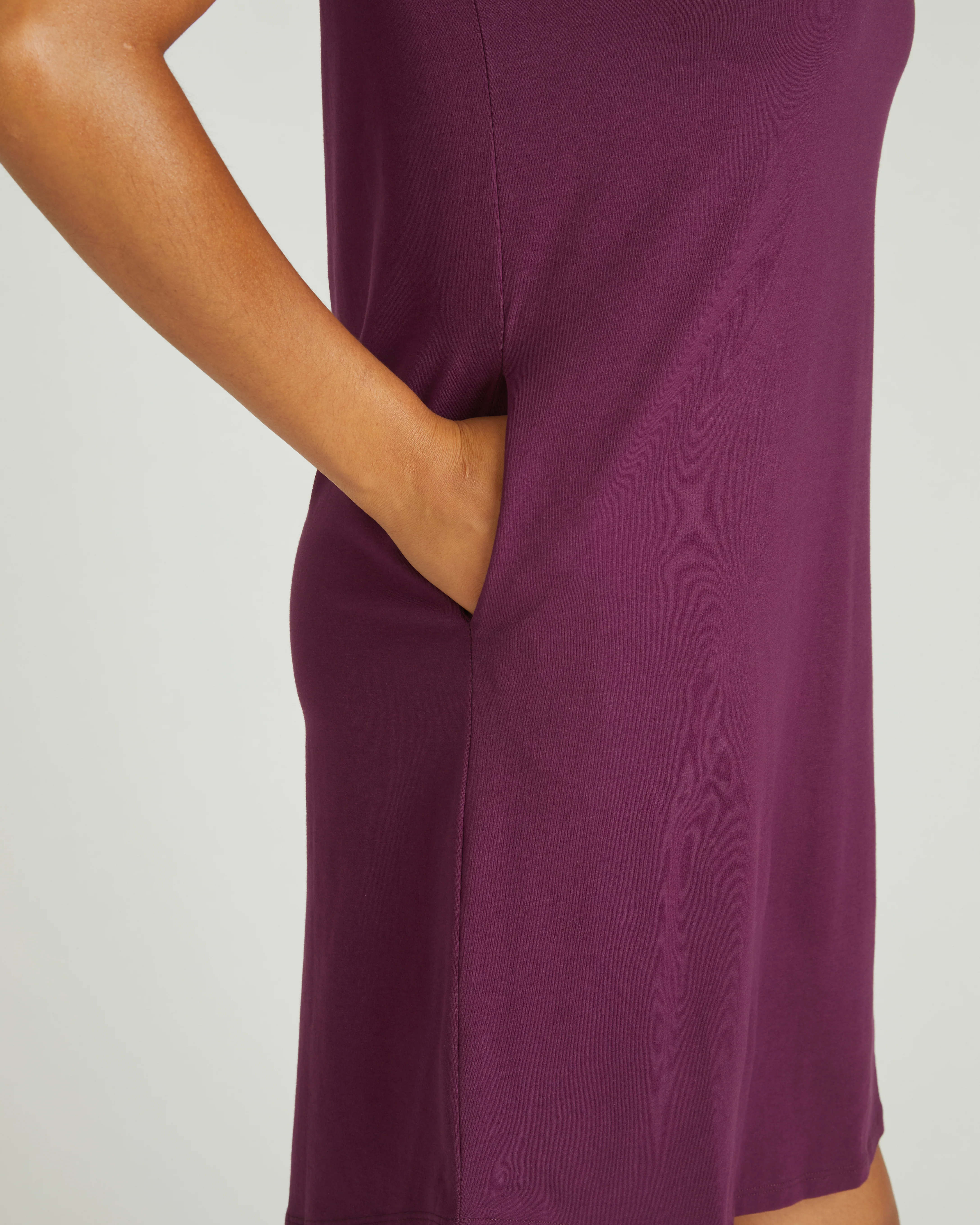 Halie T-Shirt Dress - Gamay - Image 2