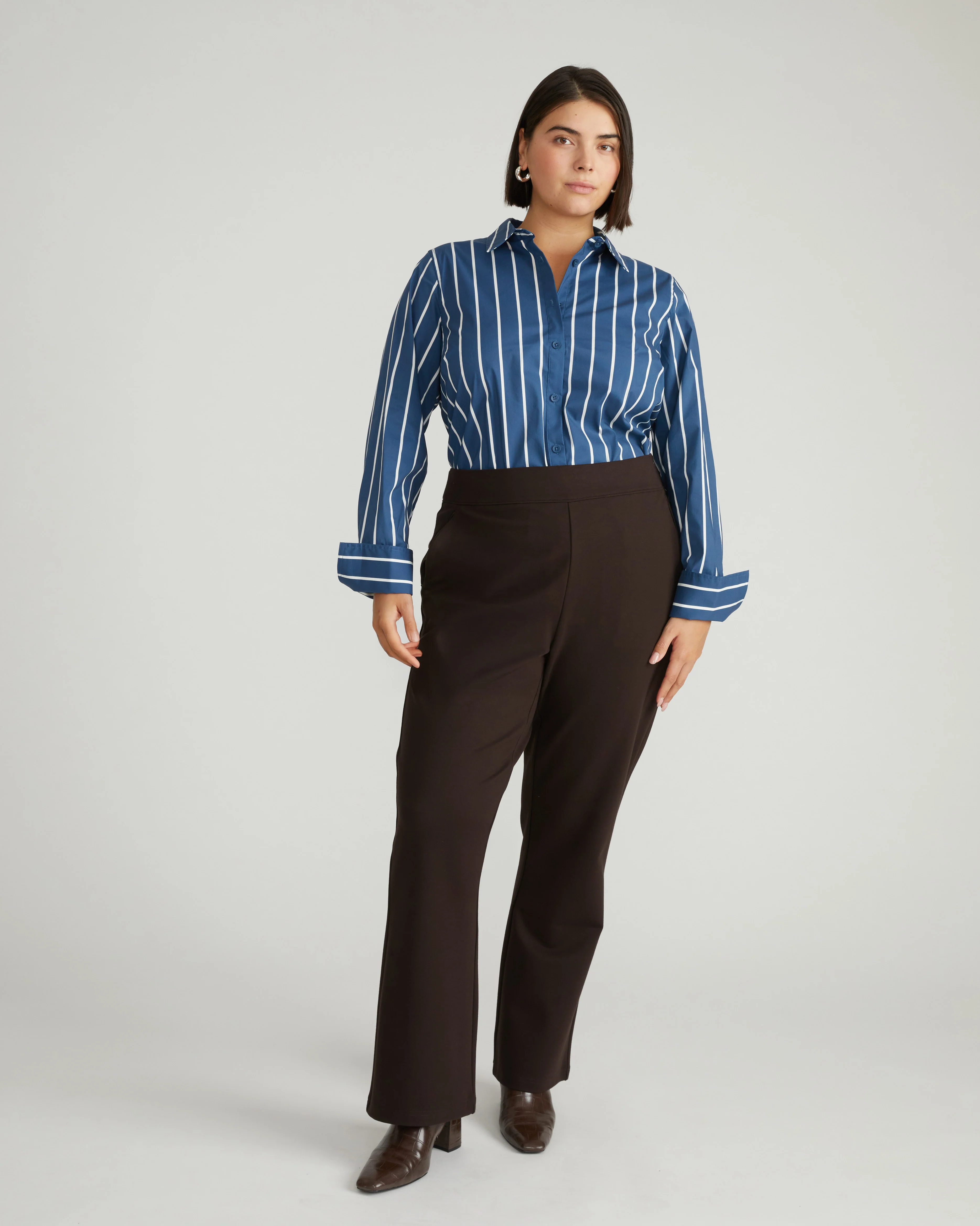 Henning x US Madison Shirt - Ensign Blue/White Stripe - Image 4