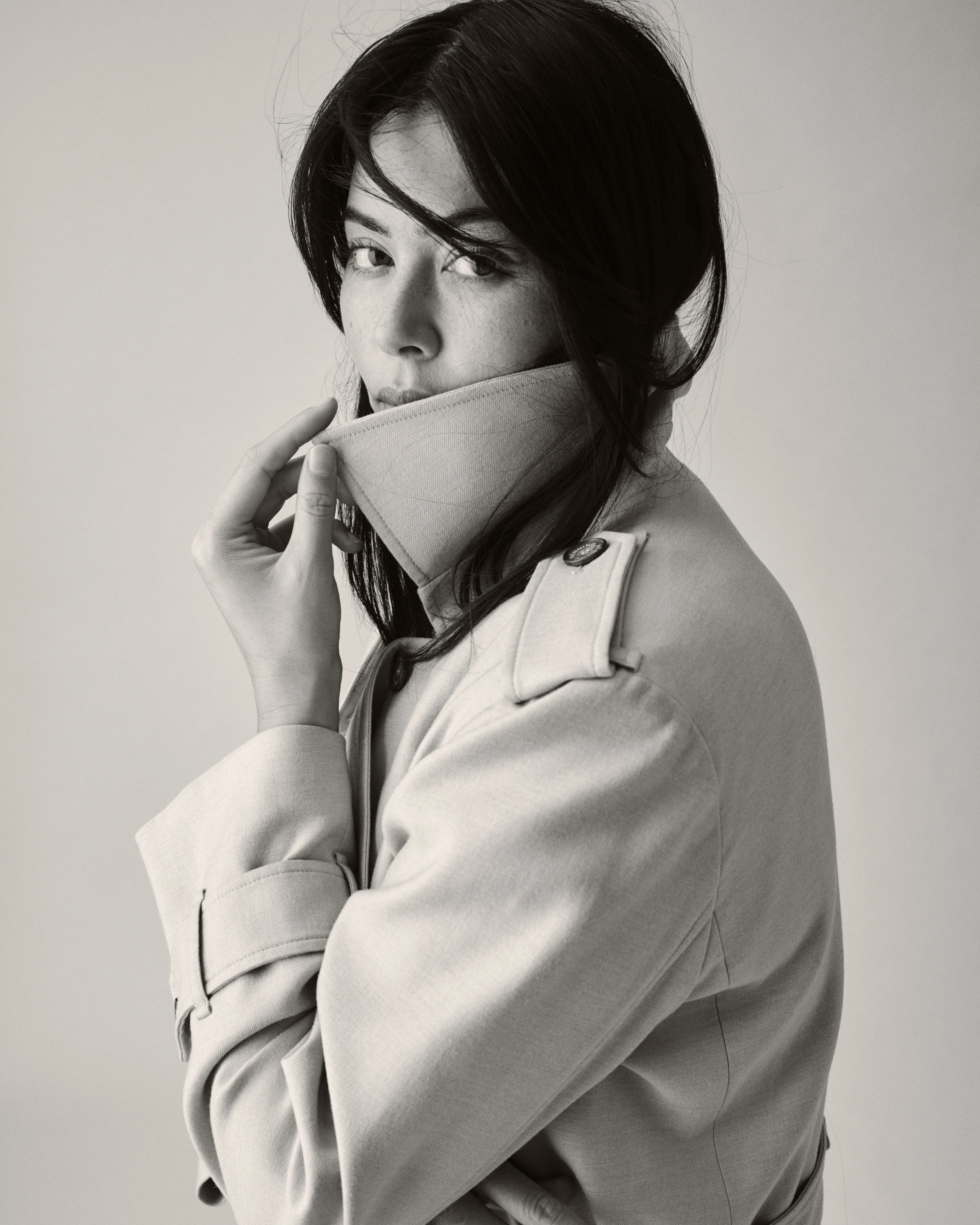 Henning x US Park Soft Trench - Birch - Image 5