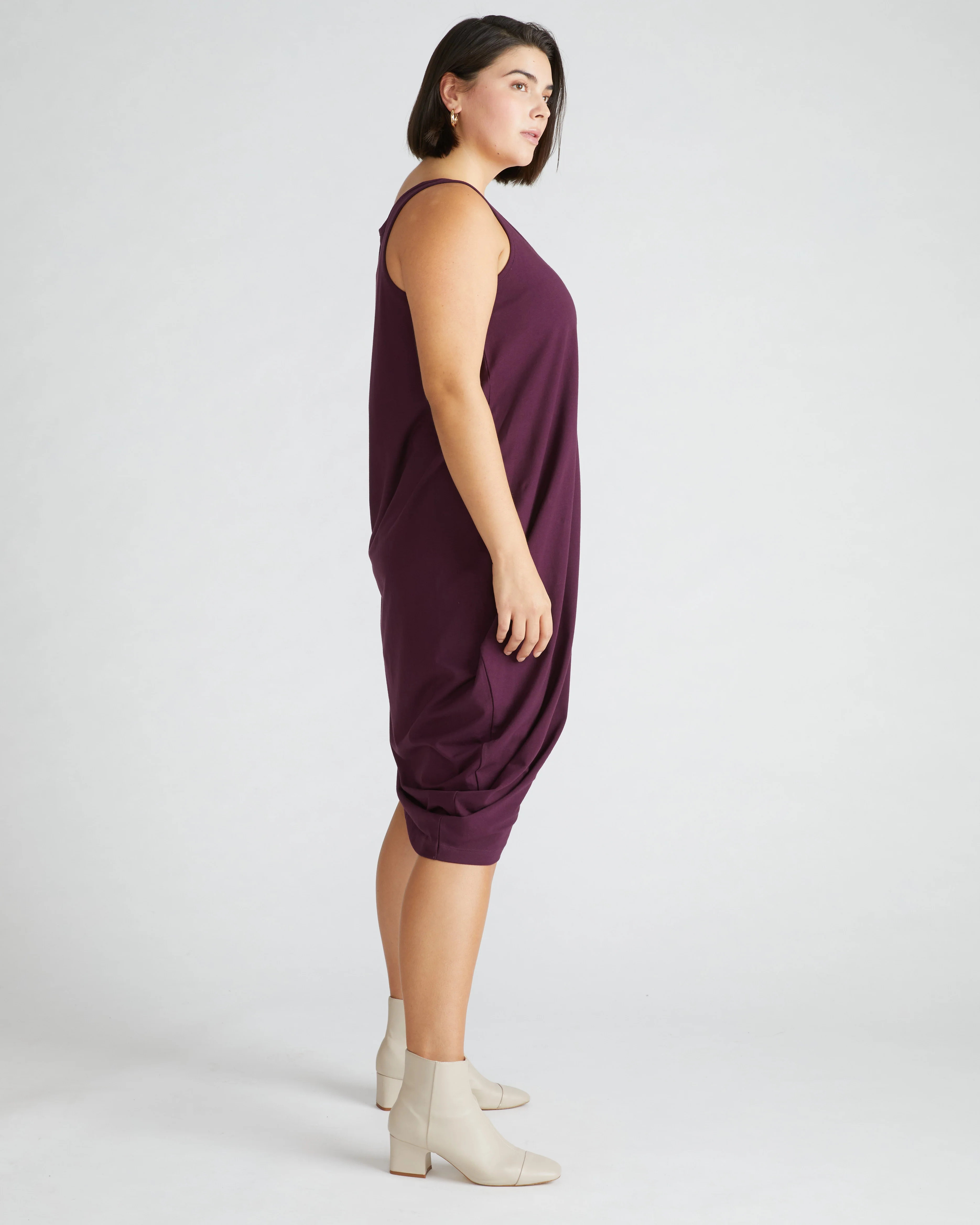 Iconic Geneva Tank Dress - Acai - Image 2