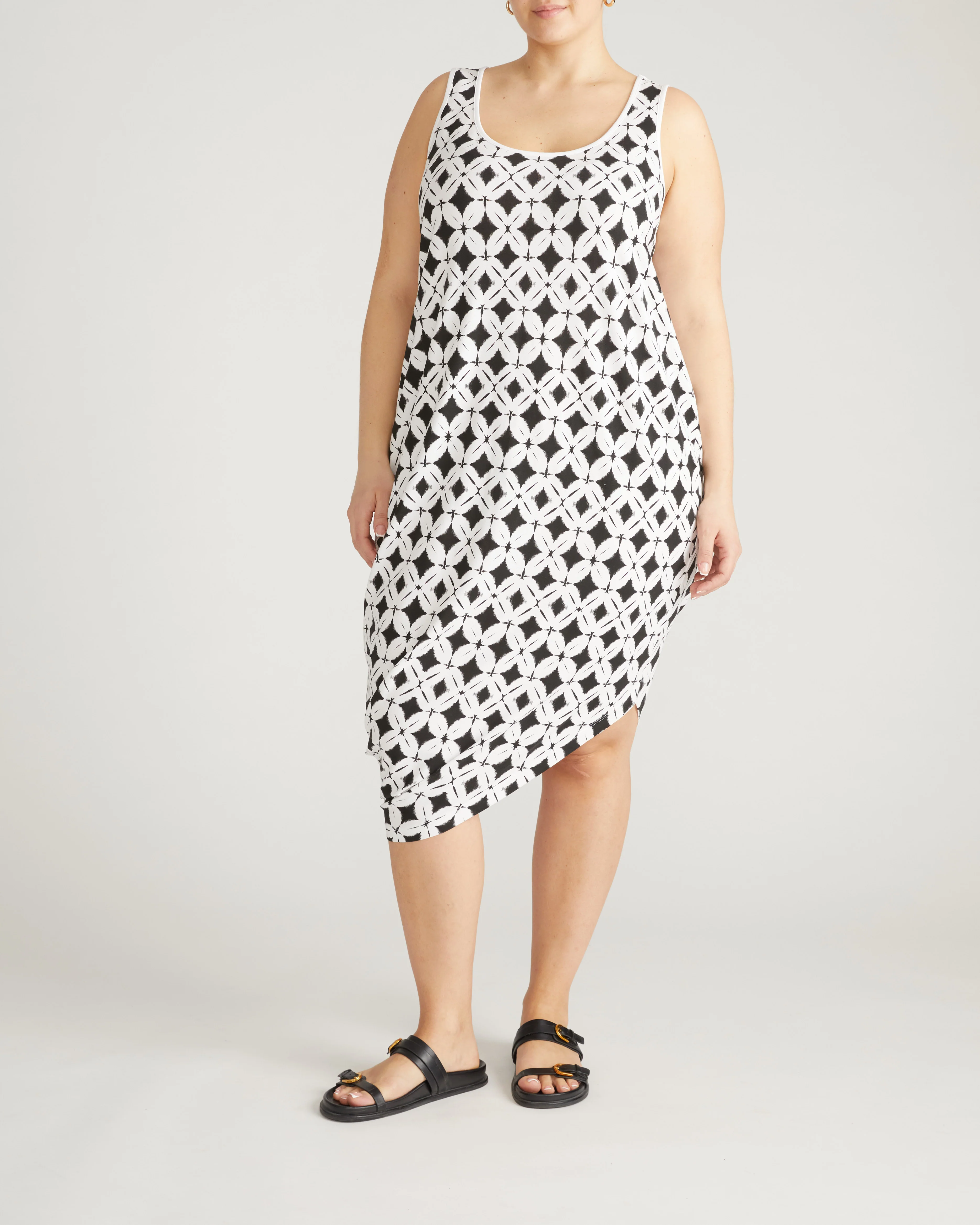 Iconic Geneva Tank Dress - Eclipse Print - Image 2