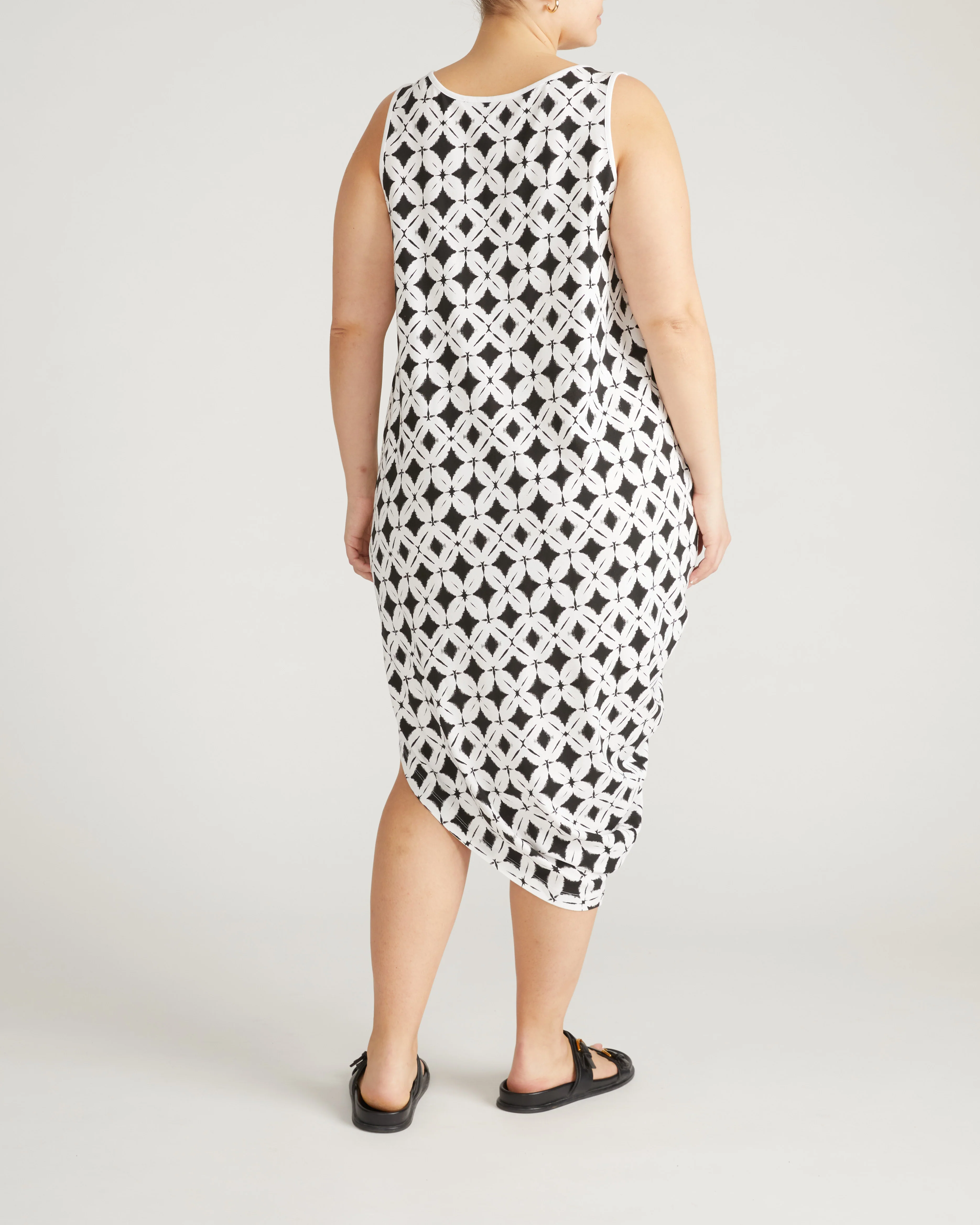 Iconic Geneva Tank Dress - Eclipse Print - Image 3