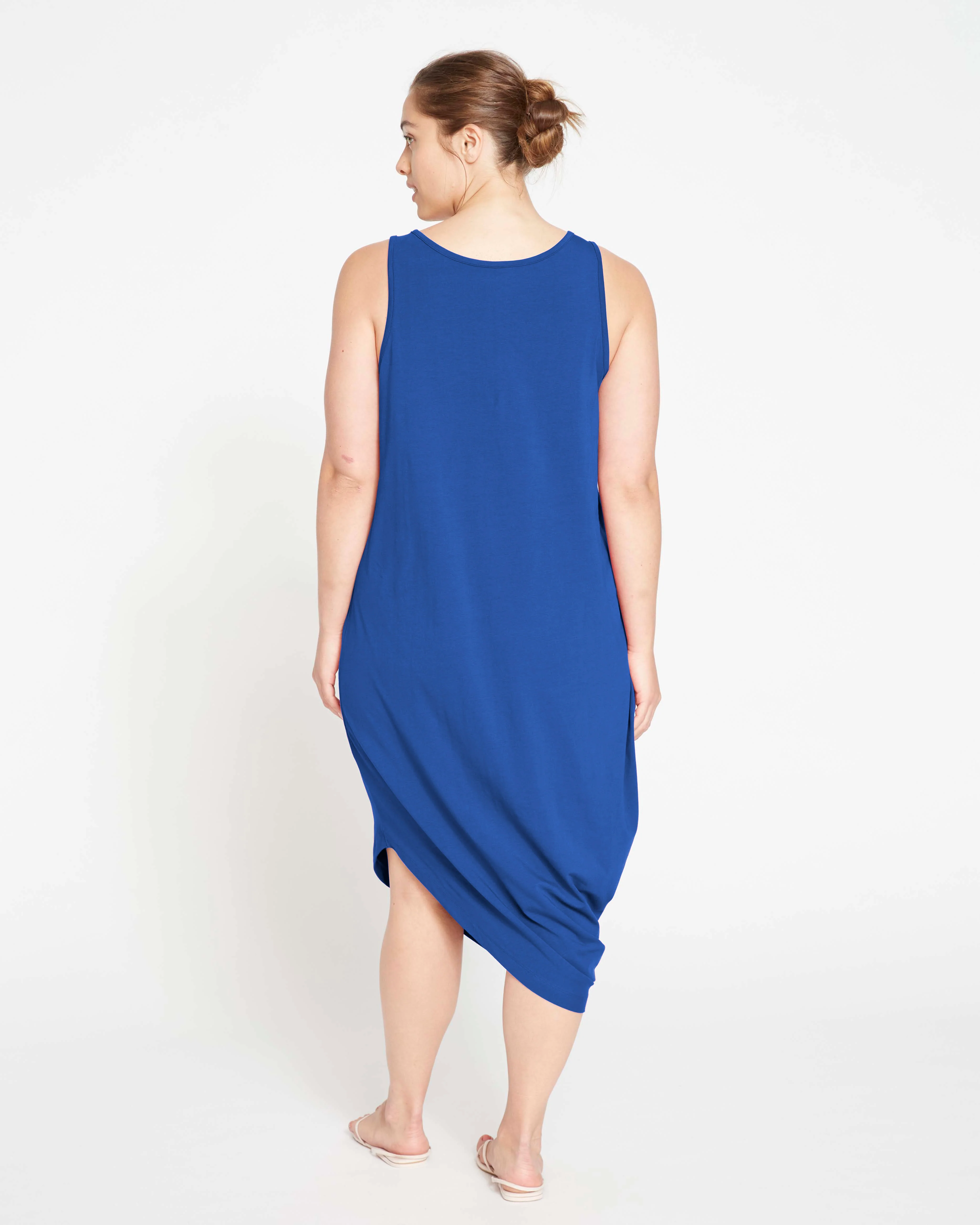 Iconic Geneva Tank Dress - Lapis - Image 4