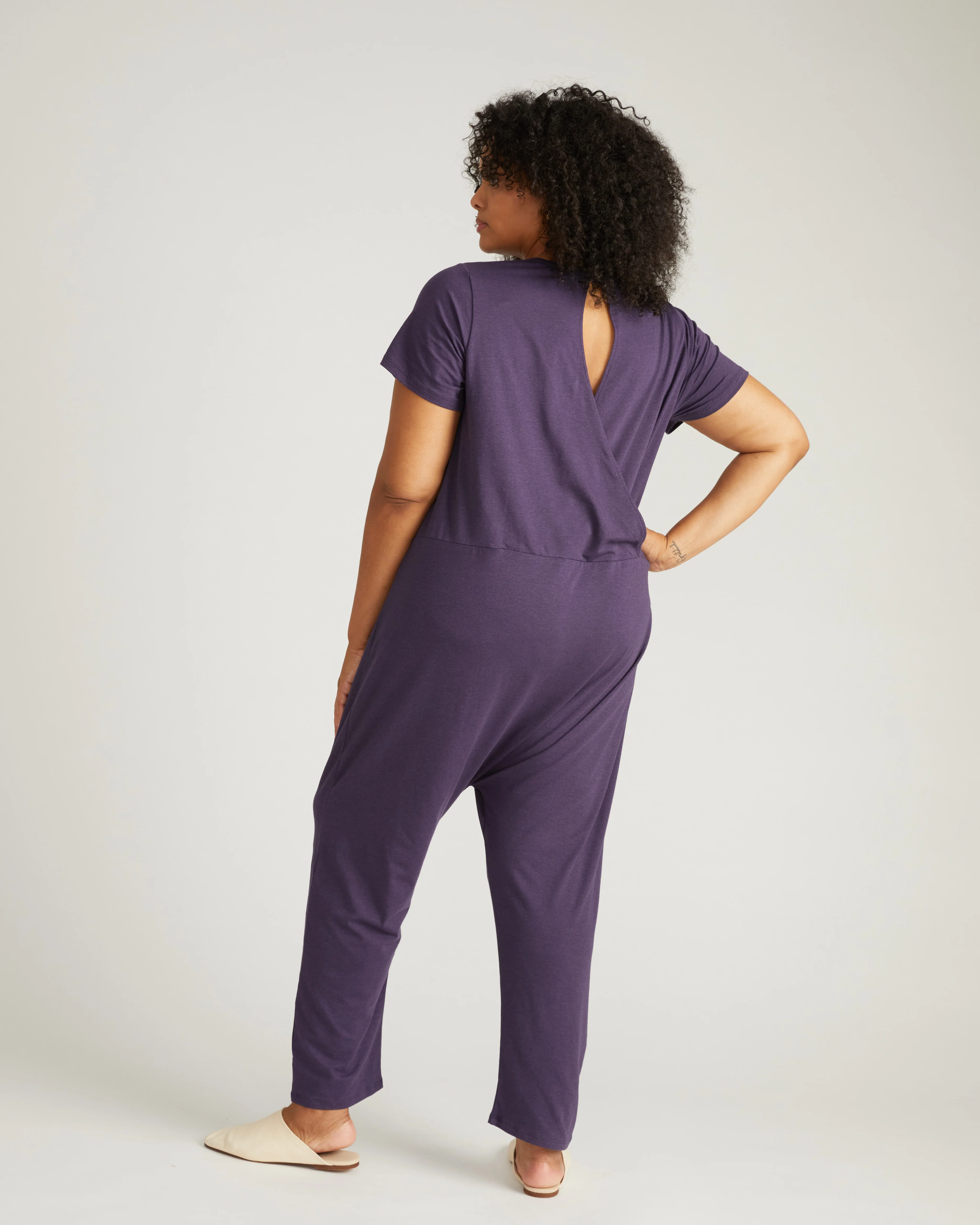 Ilona Lounge Jumpsuit - Anthracite - Image 3