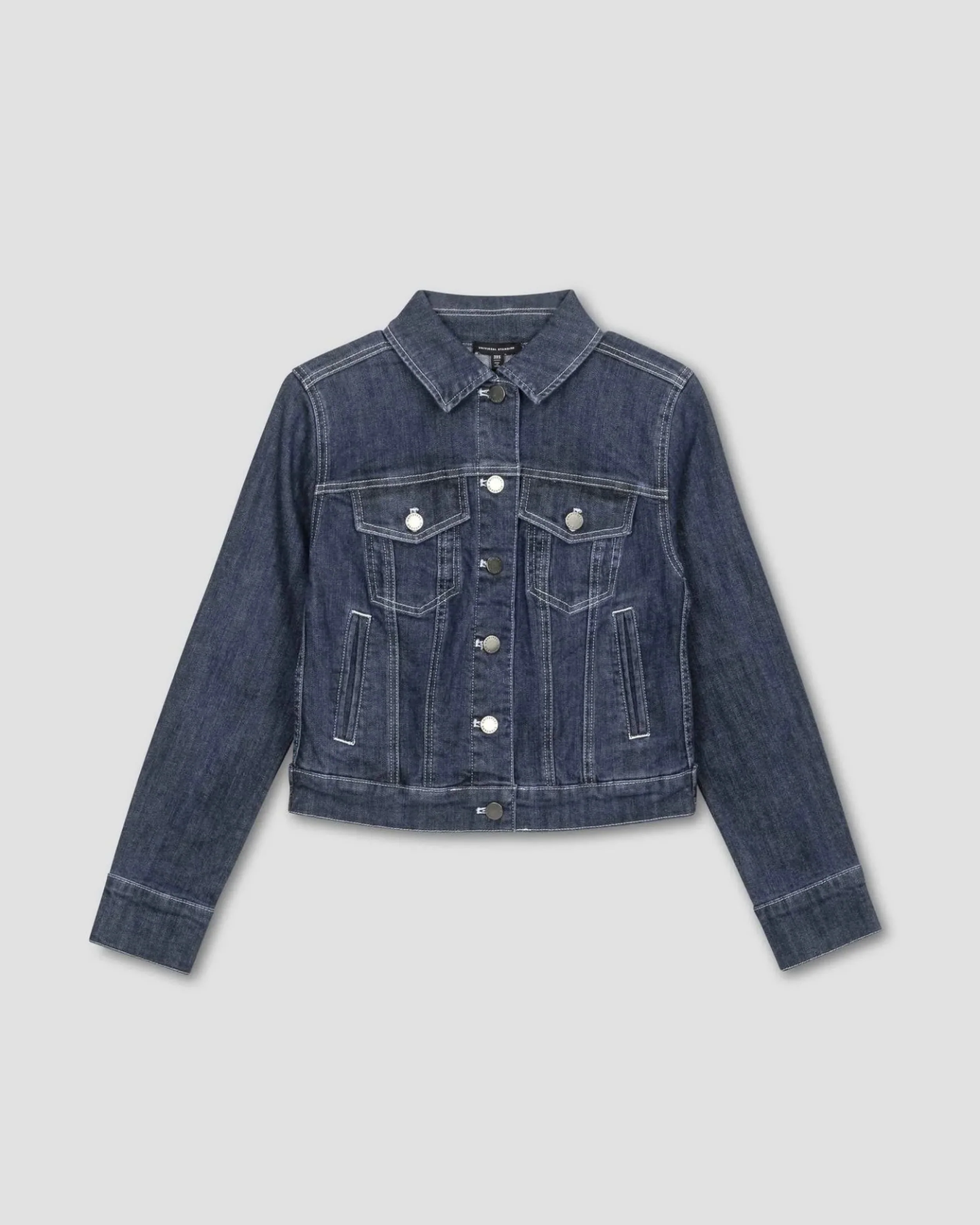Kelsey Denim Jacket - Dark Indigo - Image 4