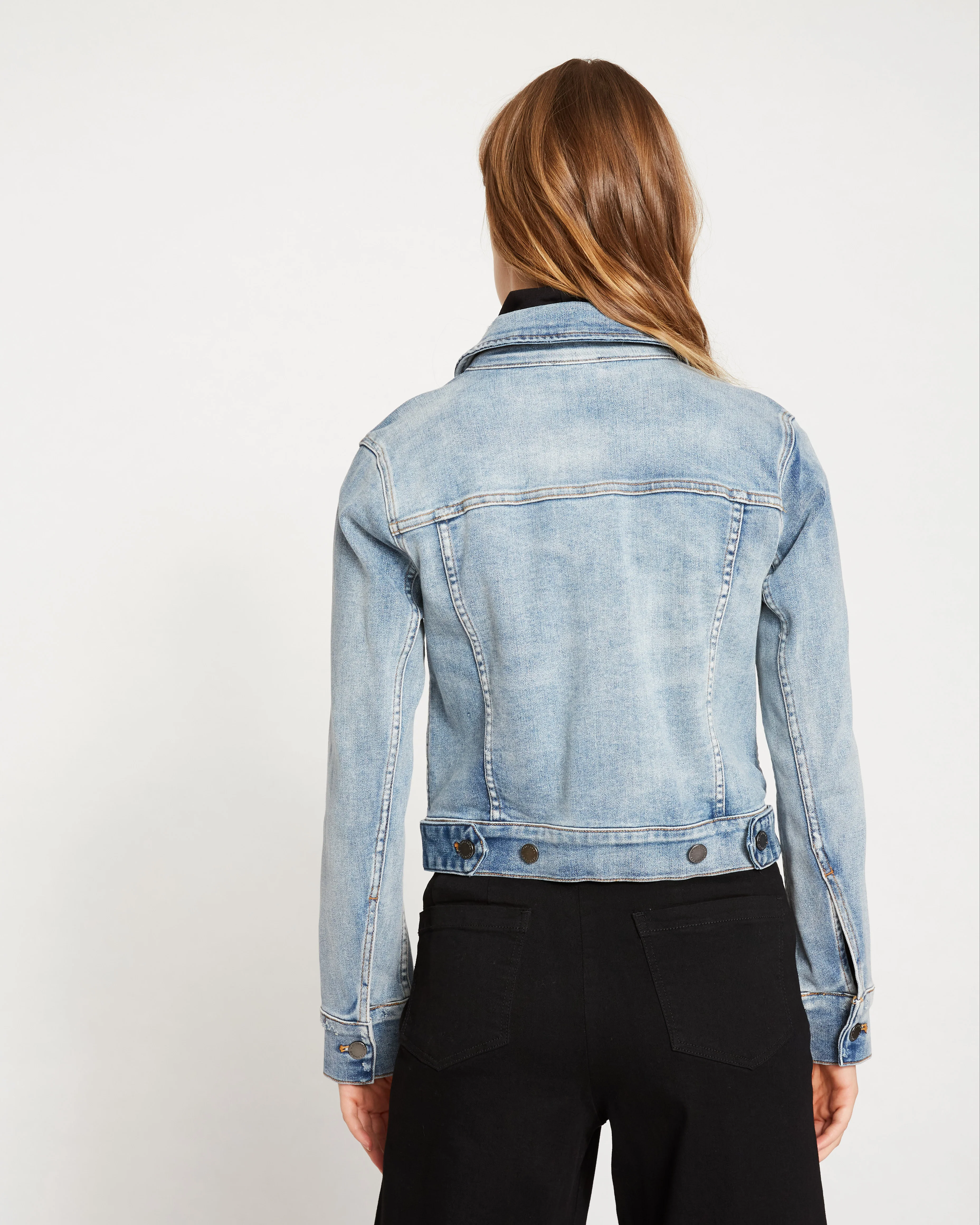 Kelsey Denim Jacket - Light Blue - Image 10