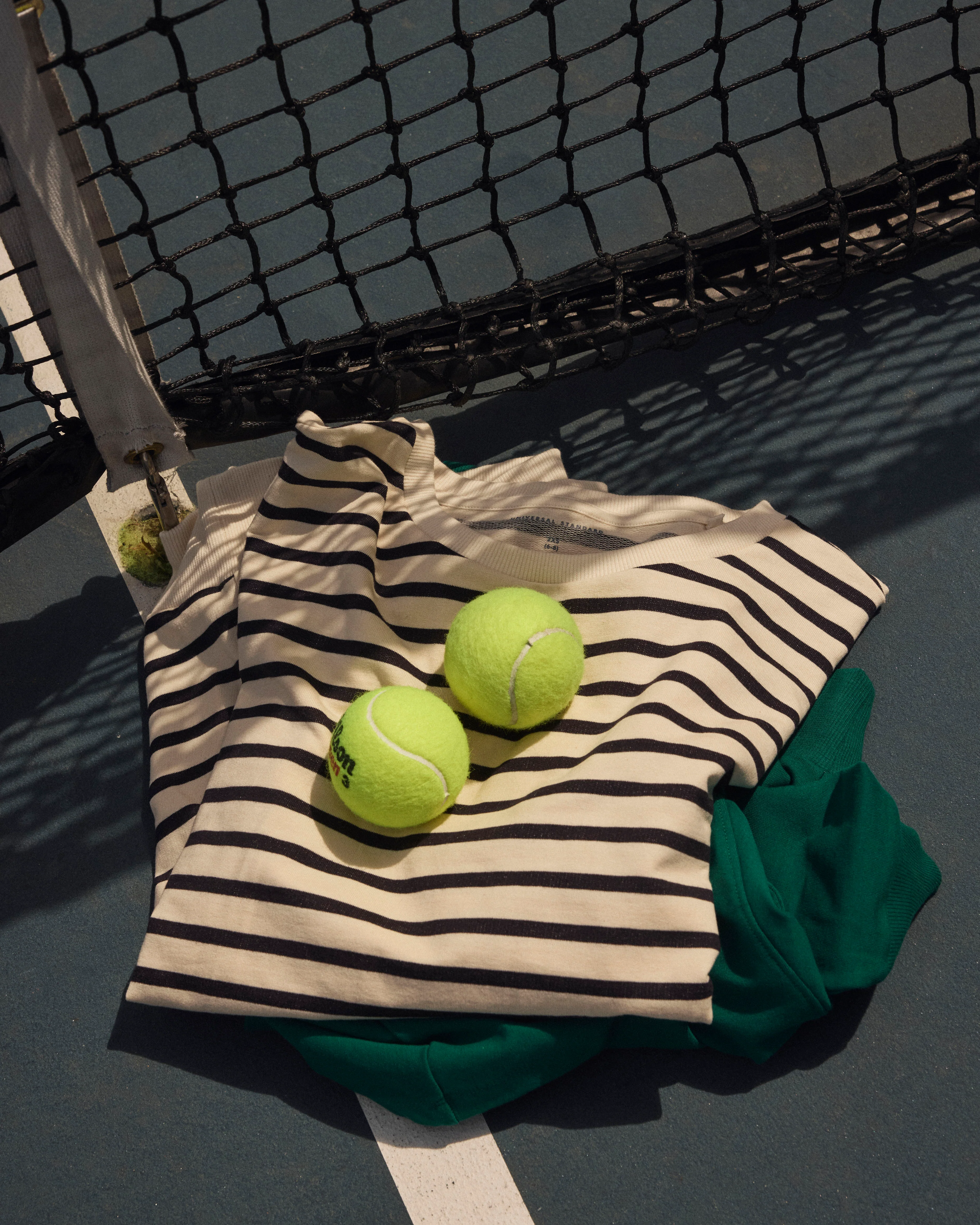 Lauren Classic Sweatshirt - Ecru/Black Stripe - Image 3