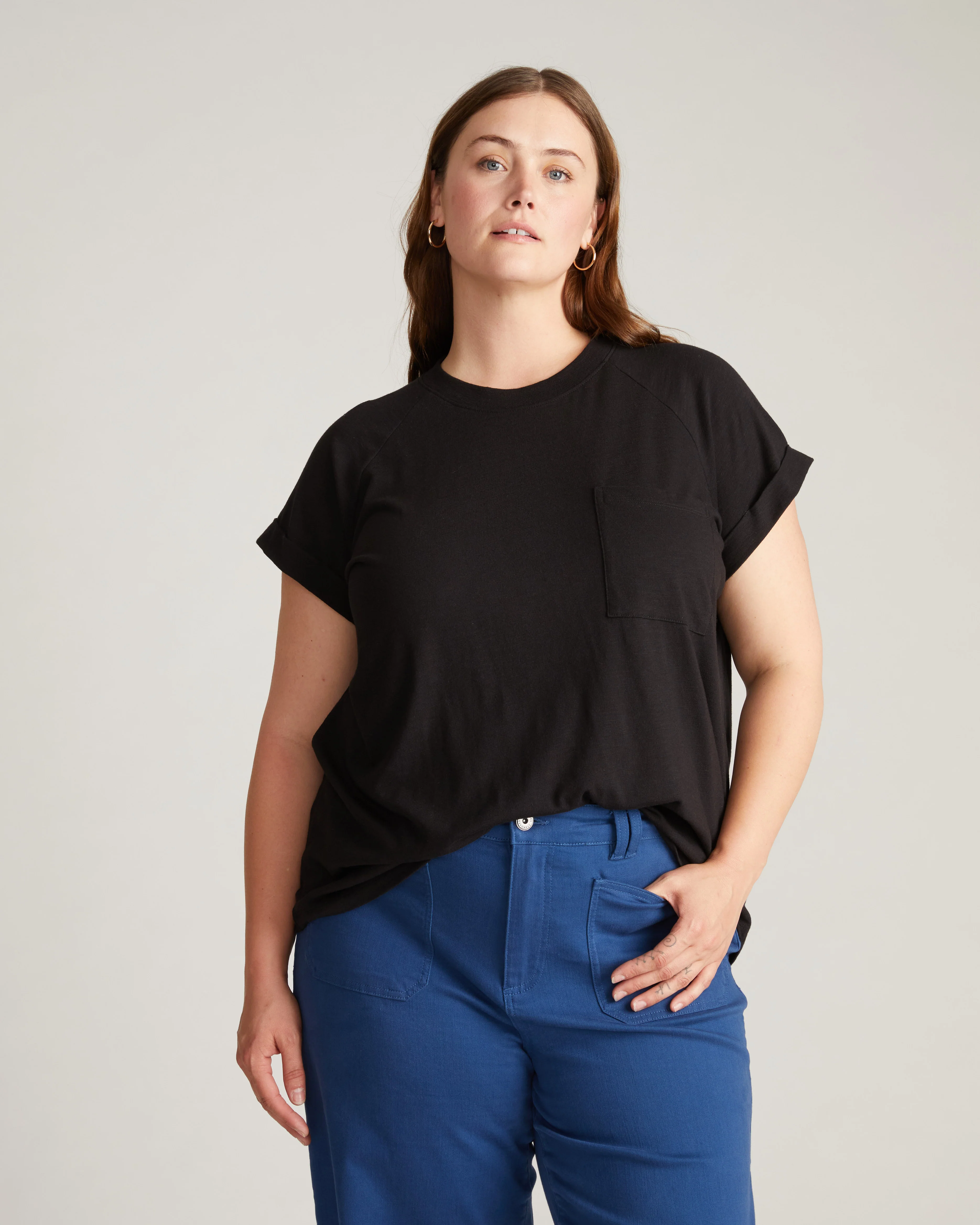 Light-As-Air Boy Tee - Black - Image 2