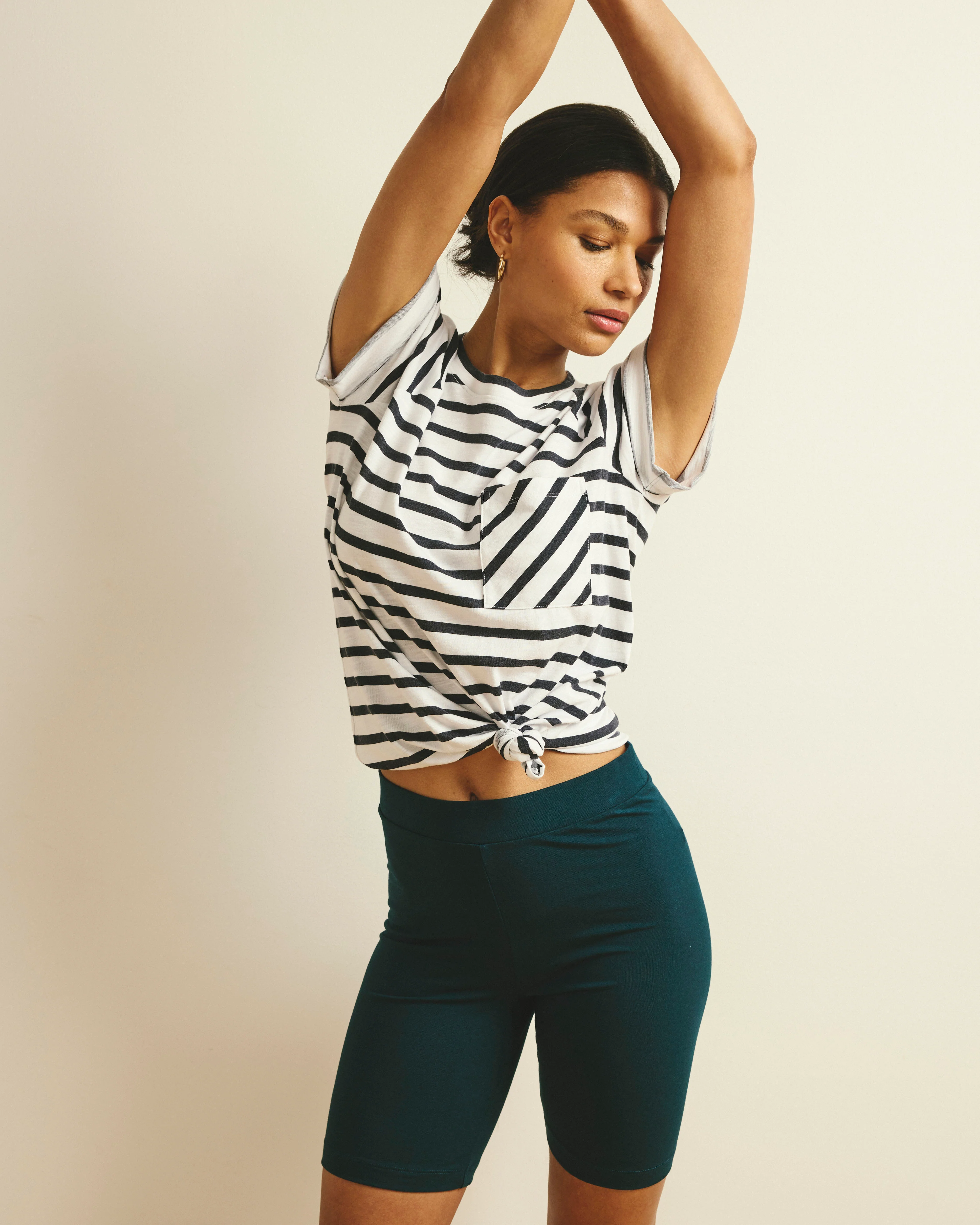 Roya Bike Shorts - Deep Sea - Image 4