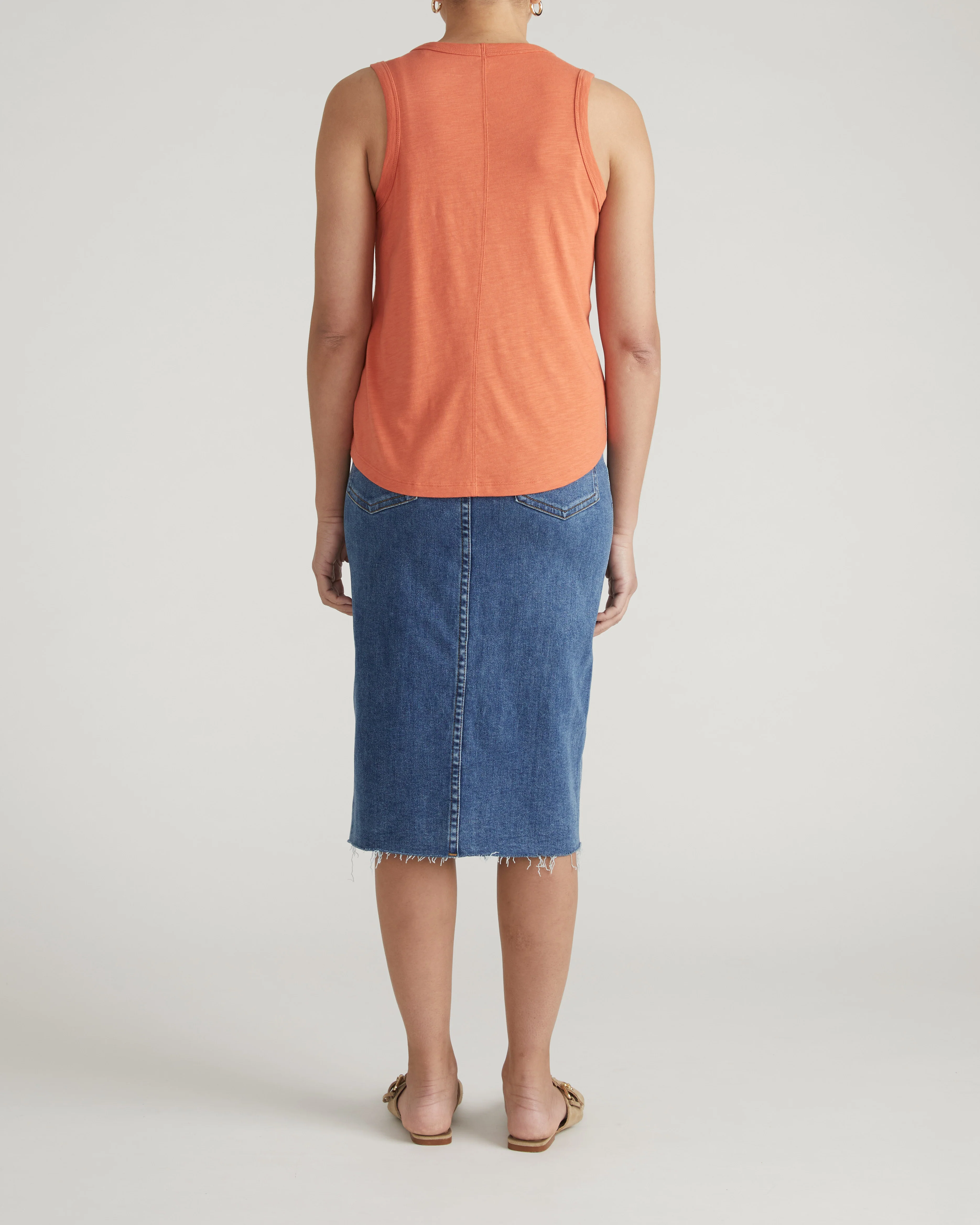 Light-As-Air Tank - Italian Orange - Image 4