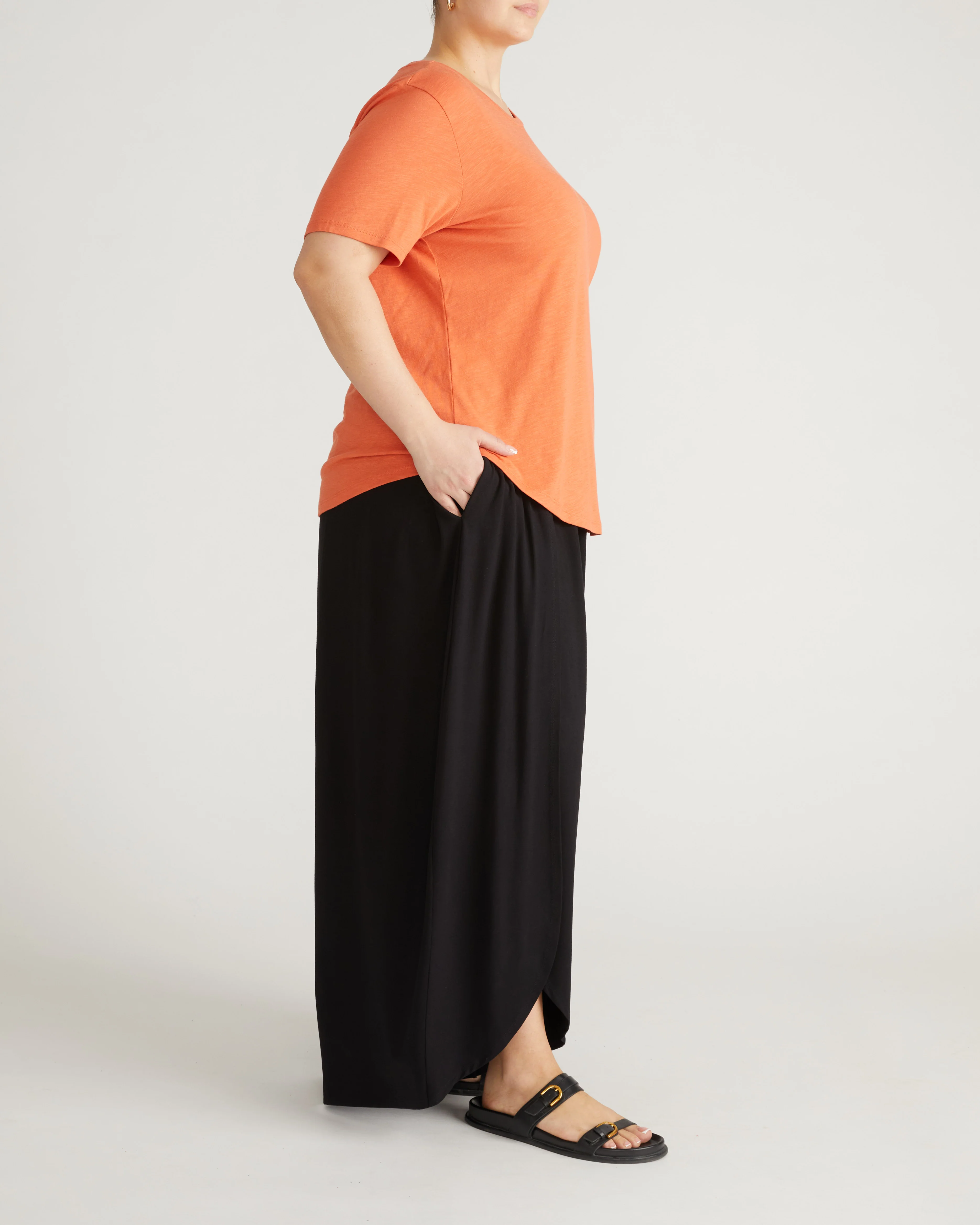 Light-As-Air Tee Rex - Italian Orange - Image 4