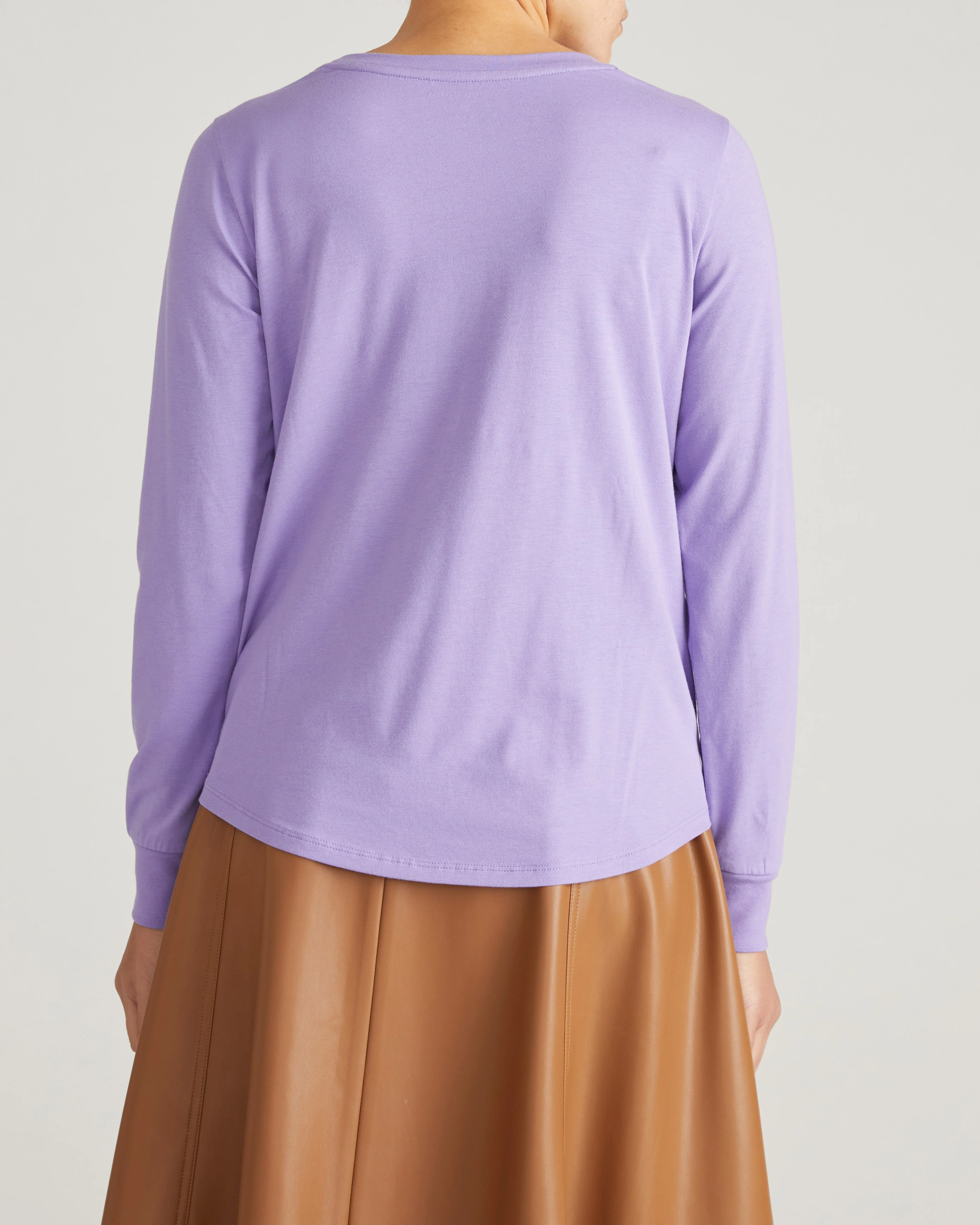 Long Sleeve Tee Rex - Purple Posey - Image 4