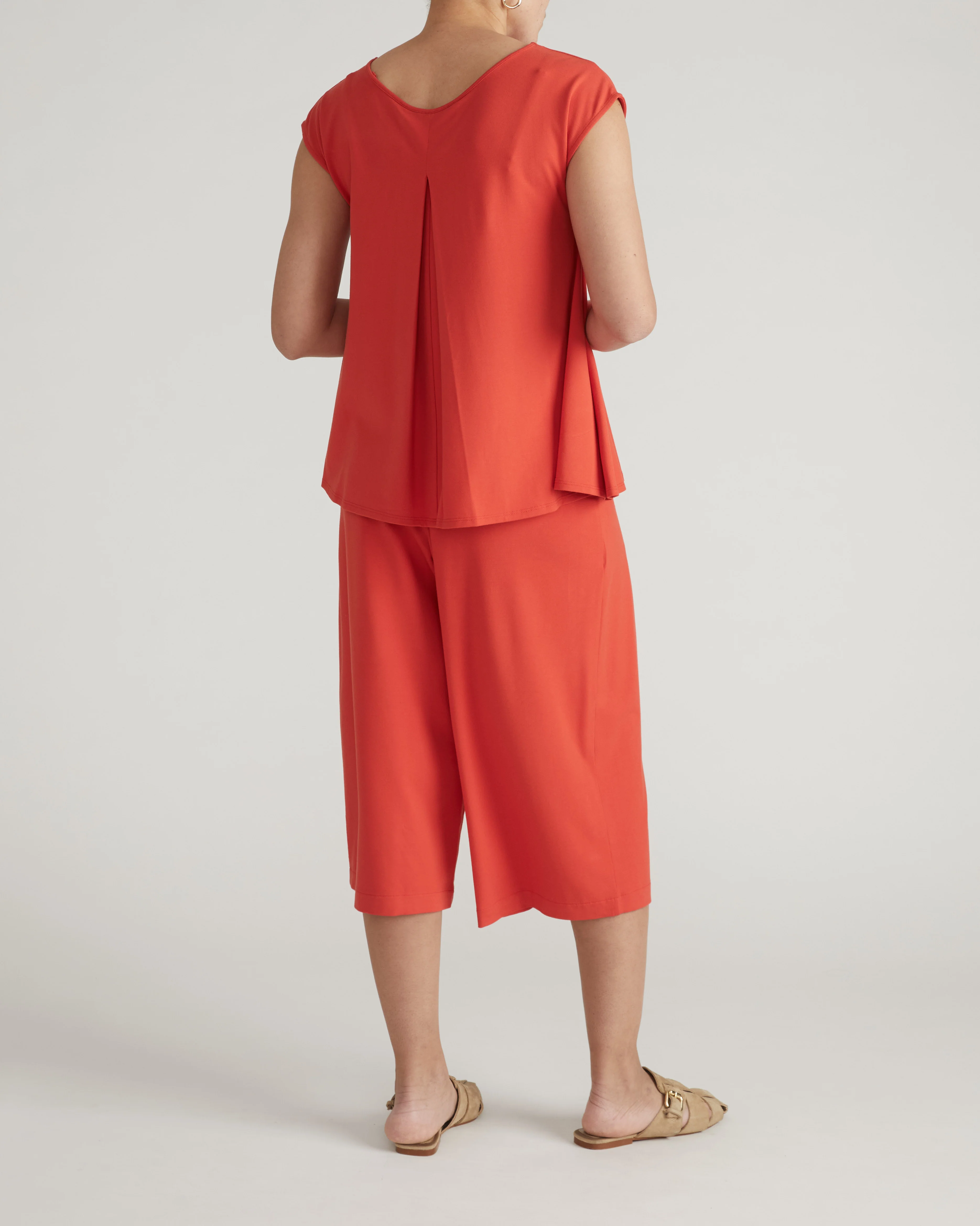 Lotti Jersey Culottes - Shoreline Sunset - Image 4