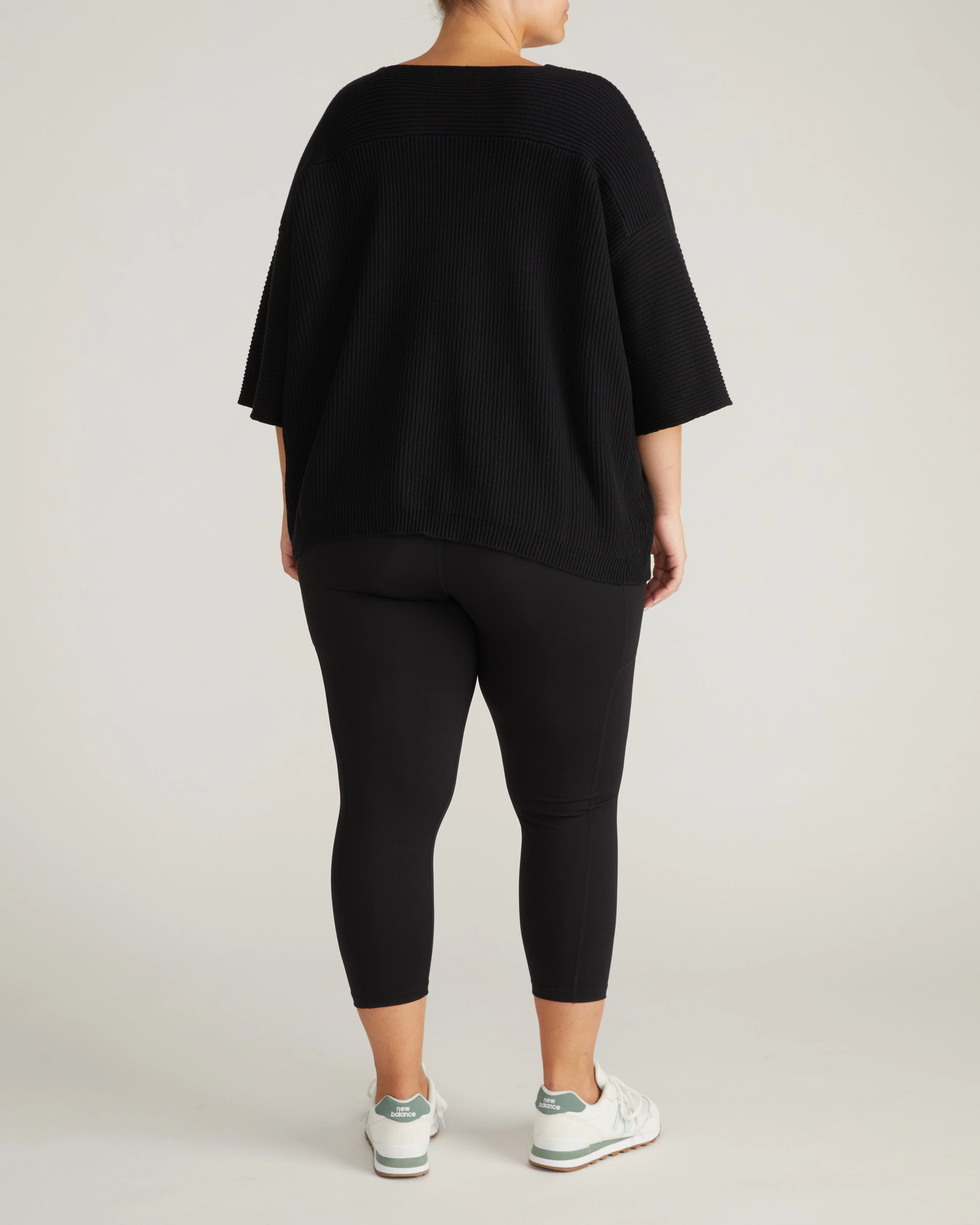 Lotus Sweater - Black - Image 7