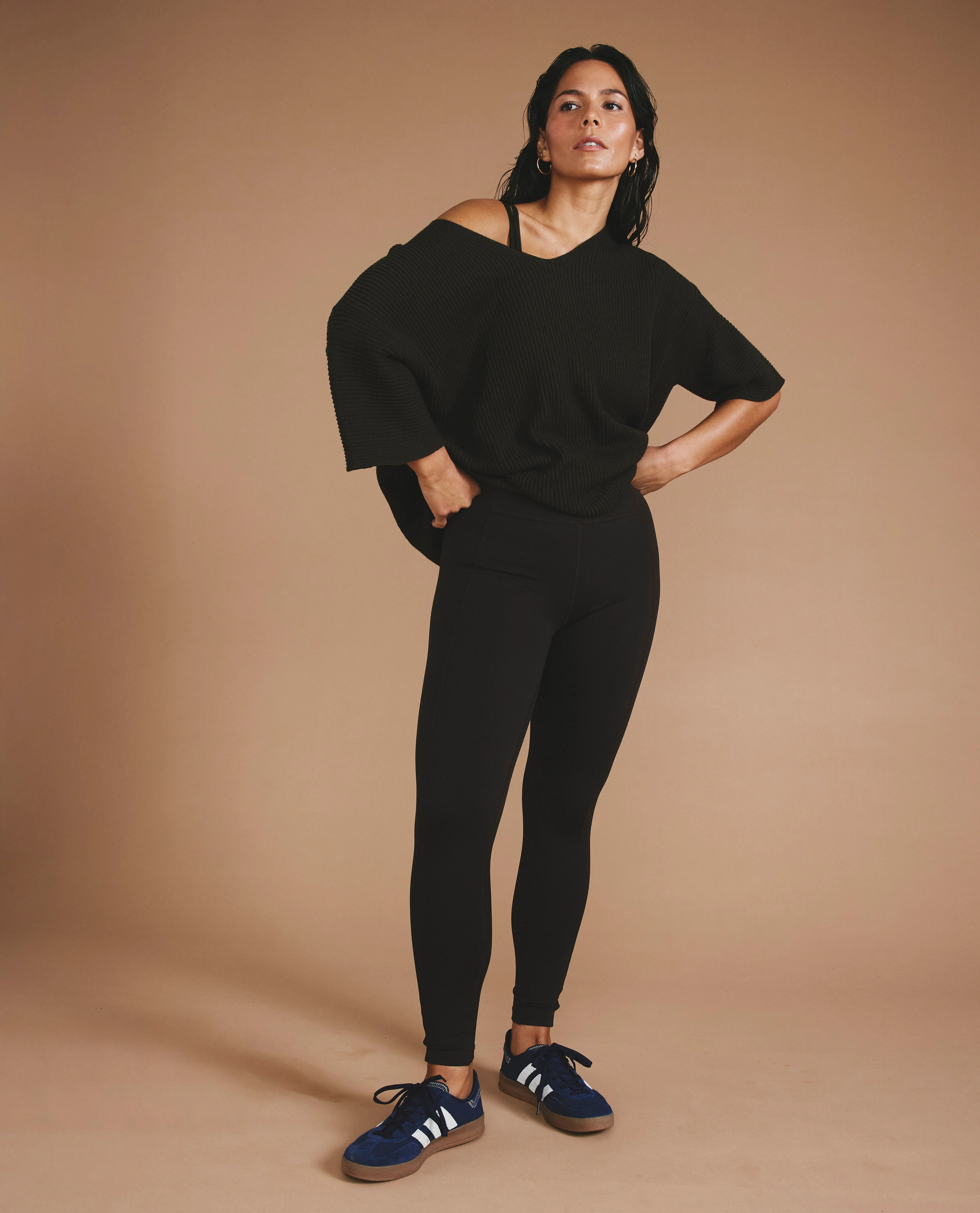 Lotus Sweater - Deep Brown - Image 2