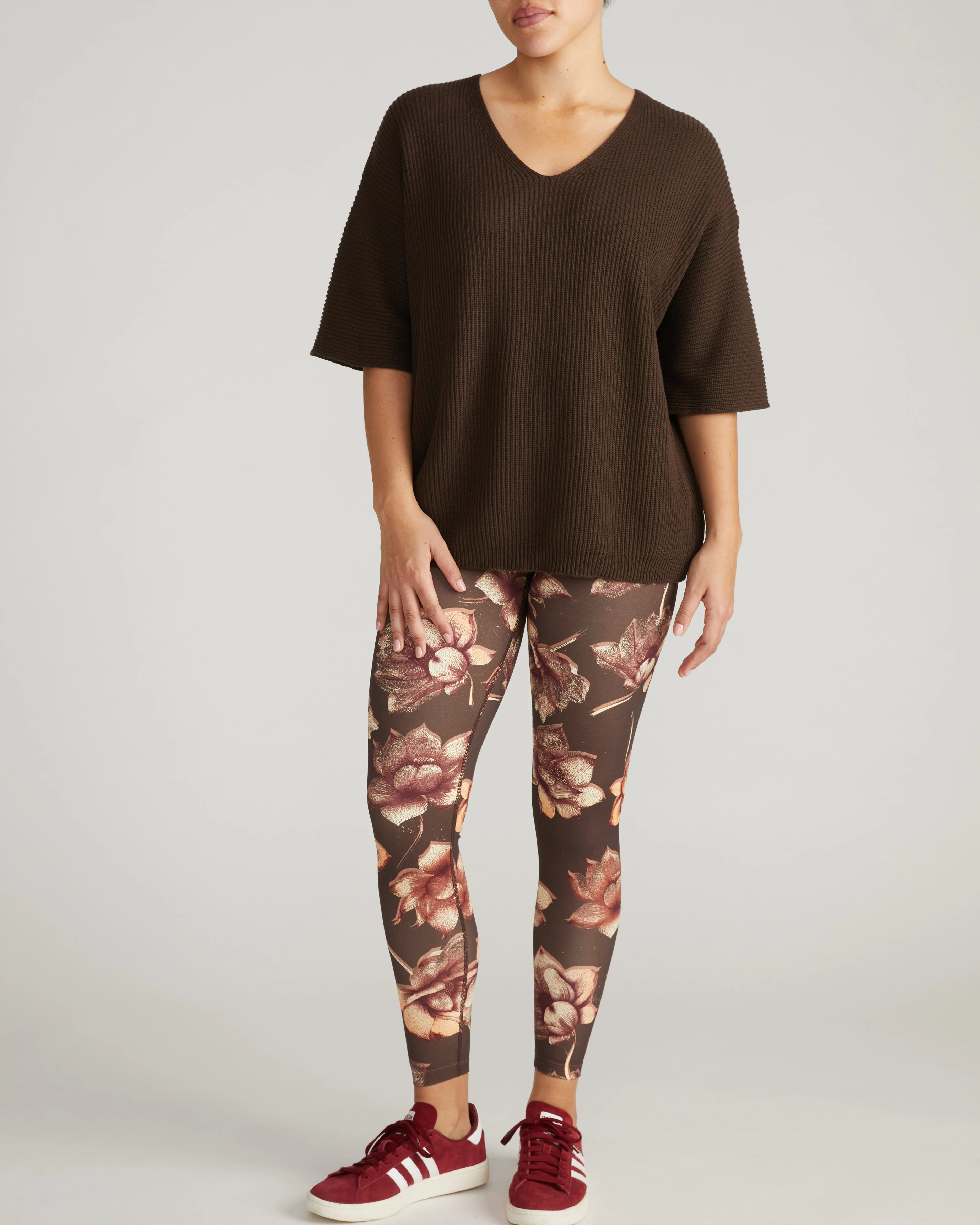 Lotus Sweater - Deep Brown - Image 5
