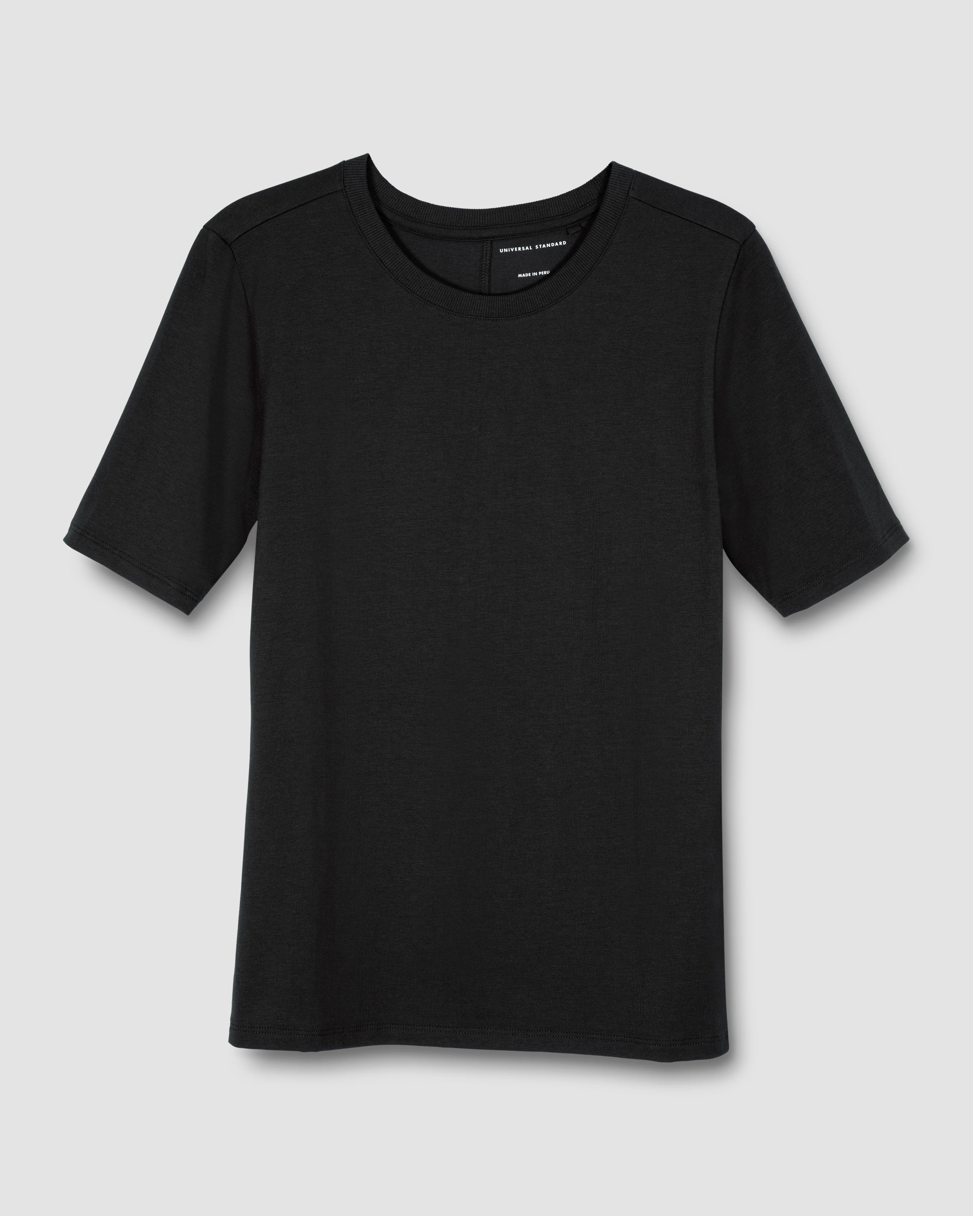 Maia Stovepipe Sleeve Tee - Black - Image 4