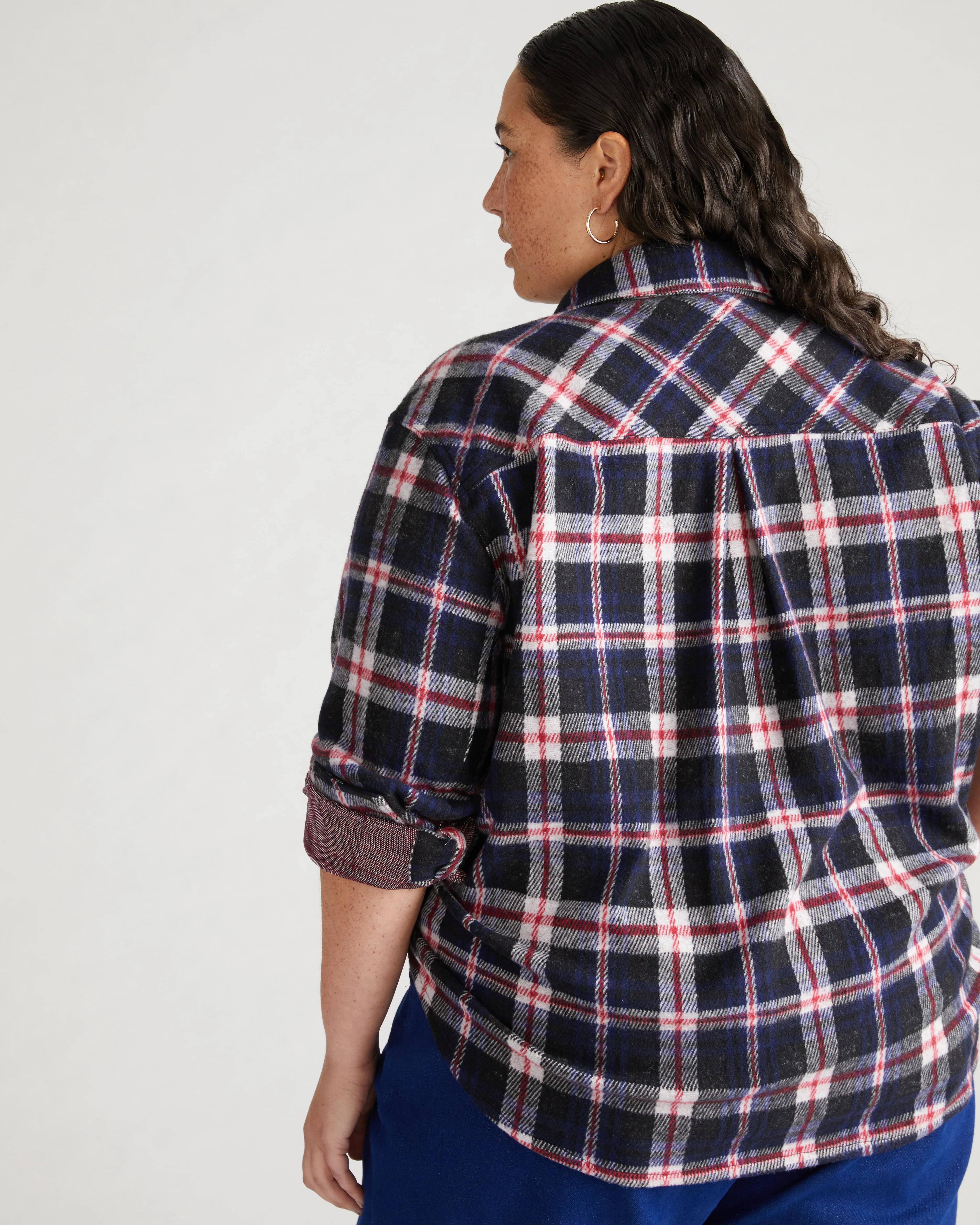 Maine Stretch Flannel Shirt - Heritage Plaid - Image 3