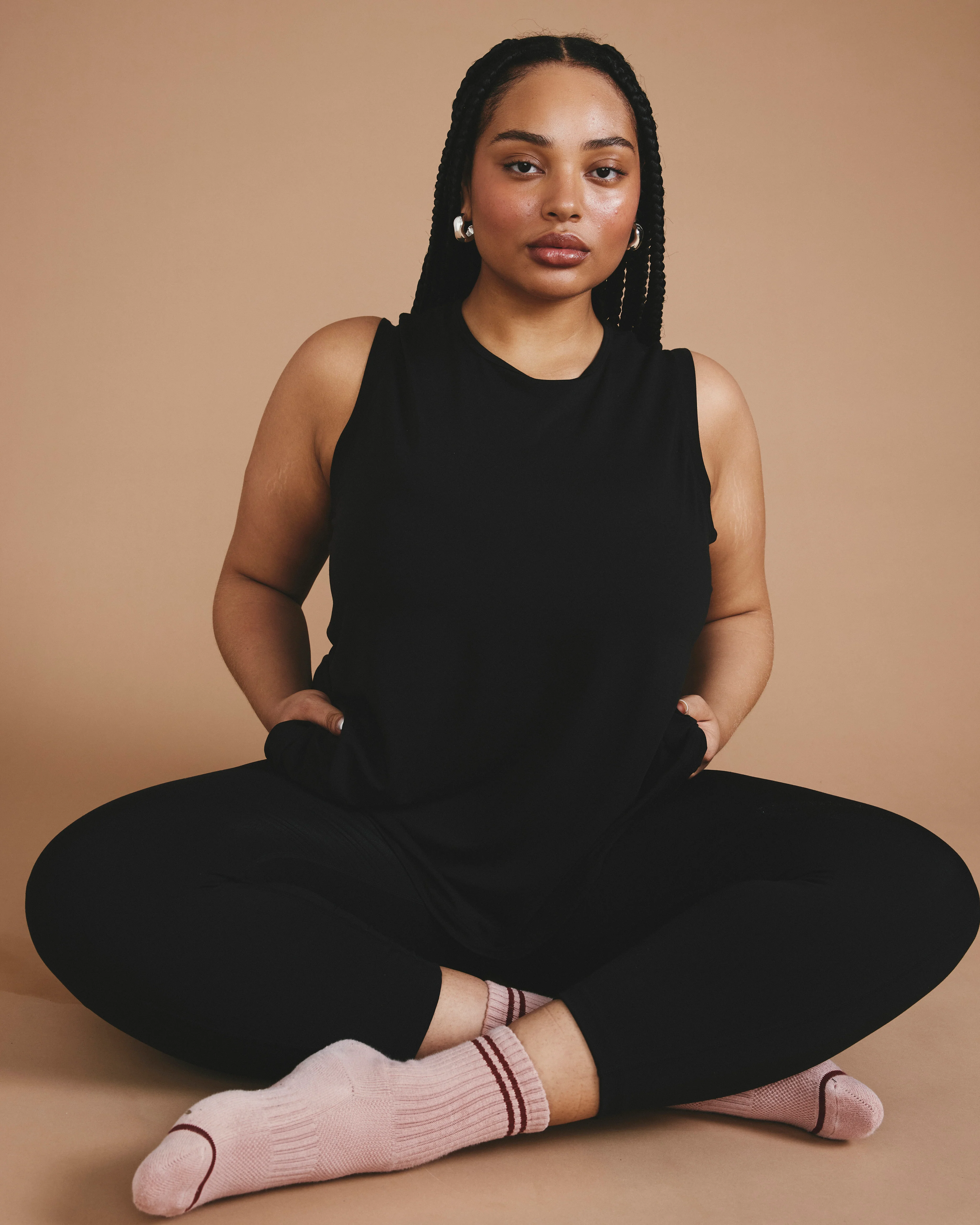 Mia Movement Tank - Black - Image 3